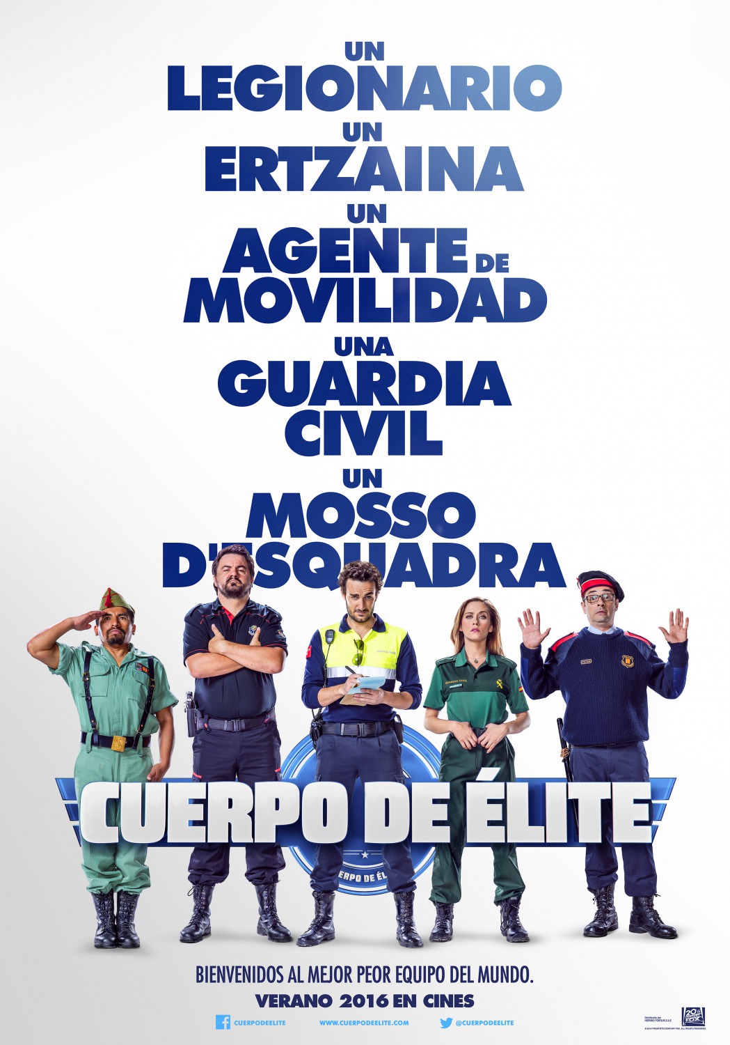 Extra Large Movie Poster Image for Cuerpo de Élite (#1 of 10)