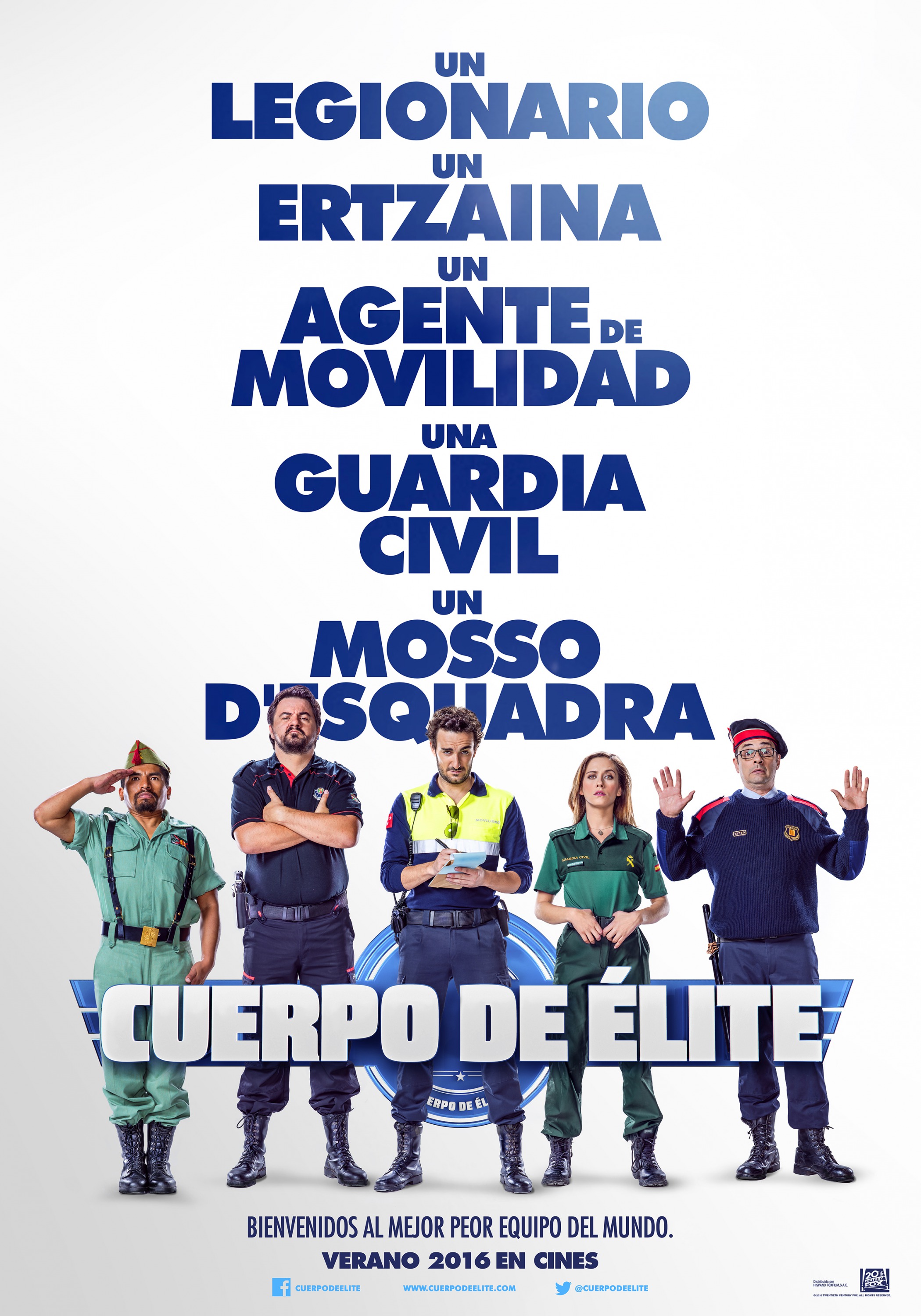 Mega Sized Movie Poster Image for Cuerpo de Élite (#1 of 10)