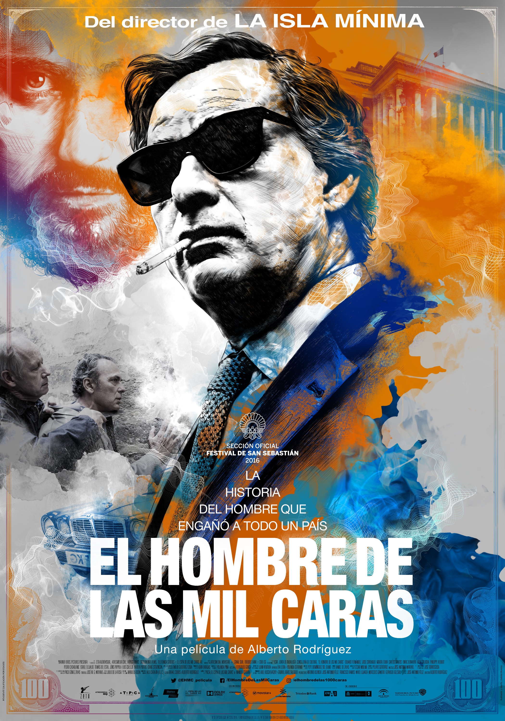 Mega Sized Movie Poster Image for El hombre de las mil caras (#2 of 7)