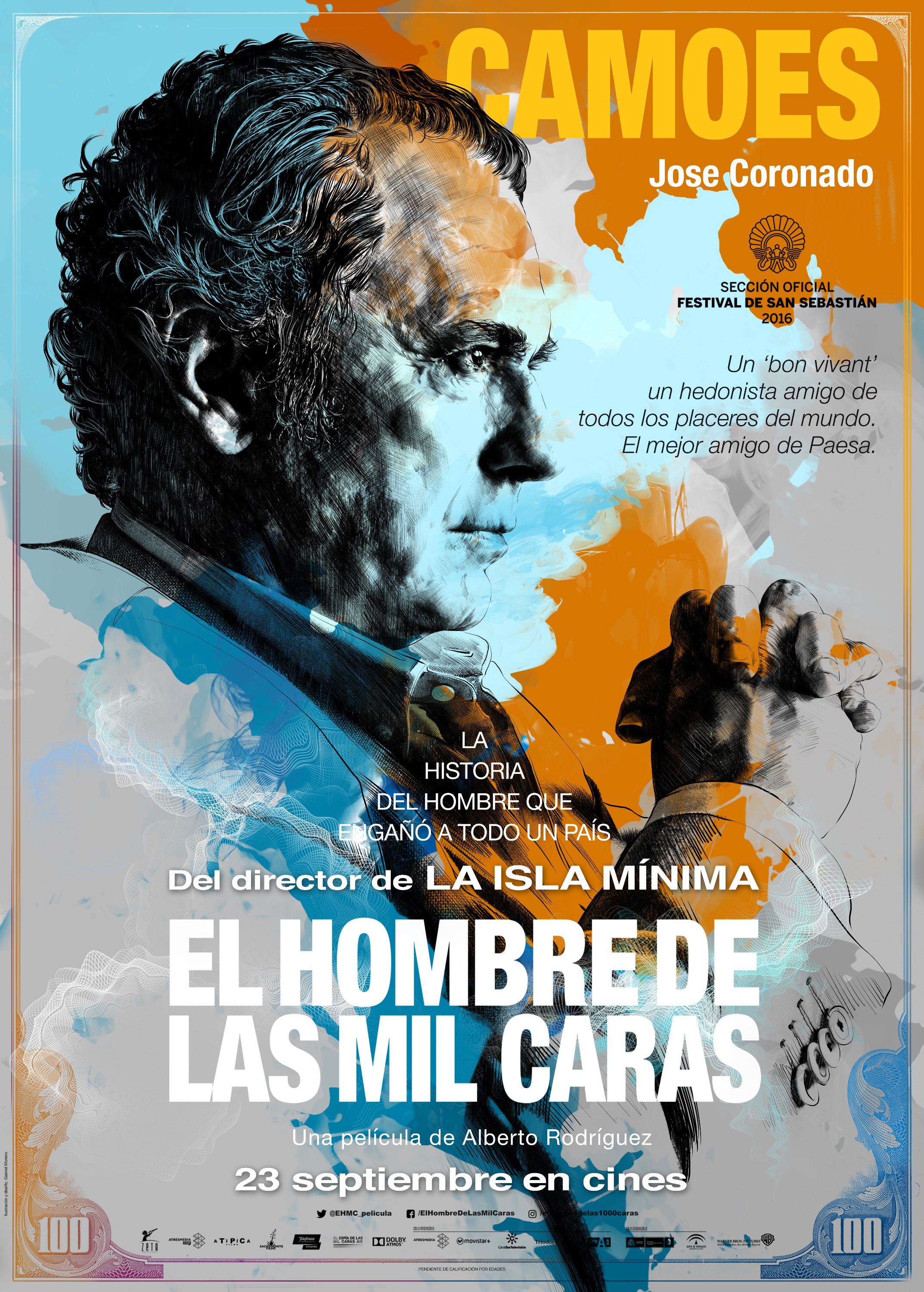 Mega Sized Movie Poster Image for El hombre de las mil caras (#3 of 7)