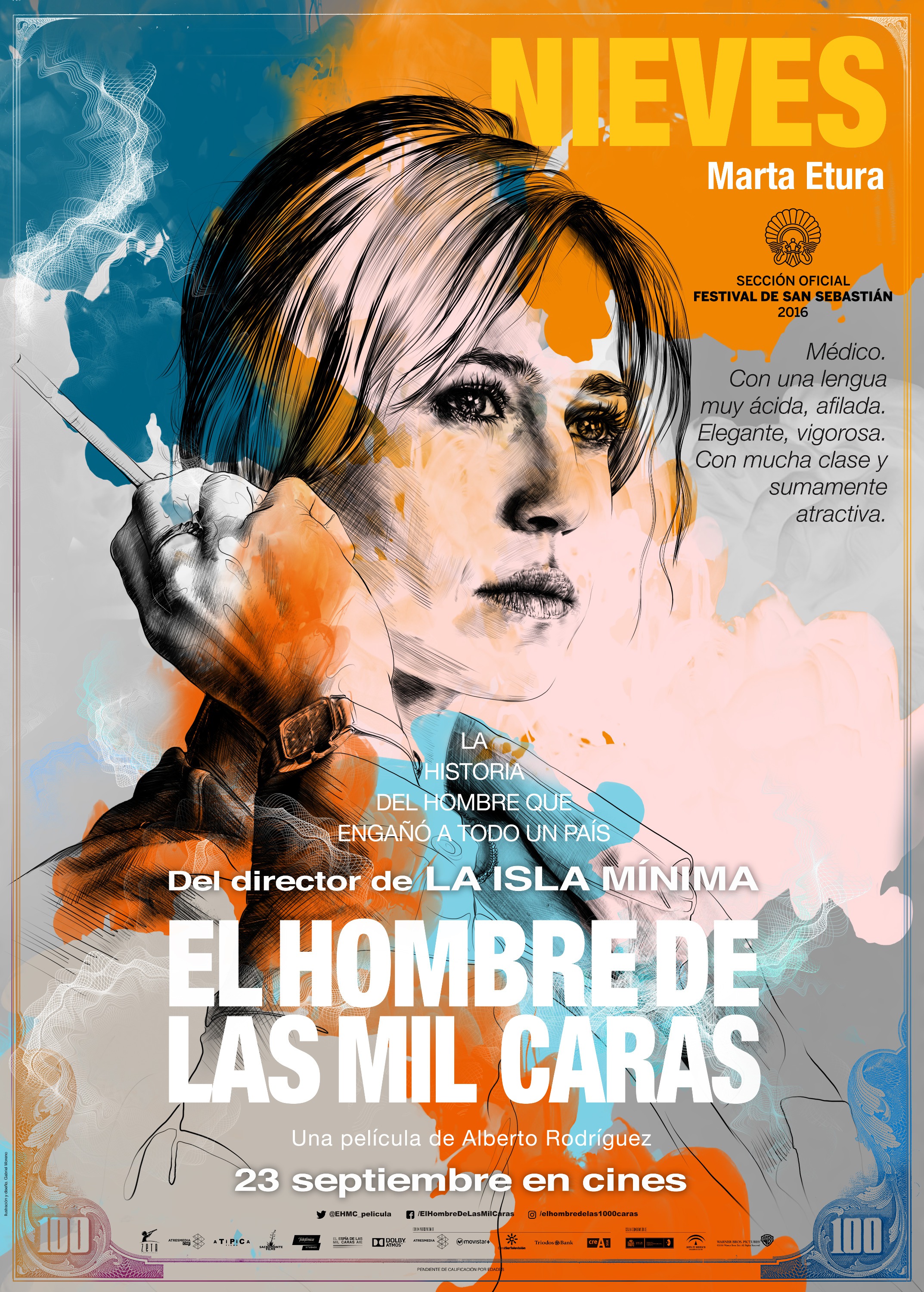 Mega Sized Movie Poster Image for El hombre de las mil caras (#4 of 7)