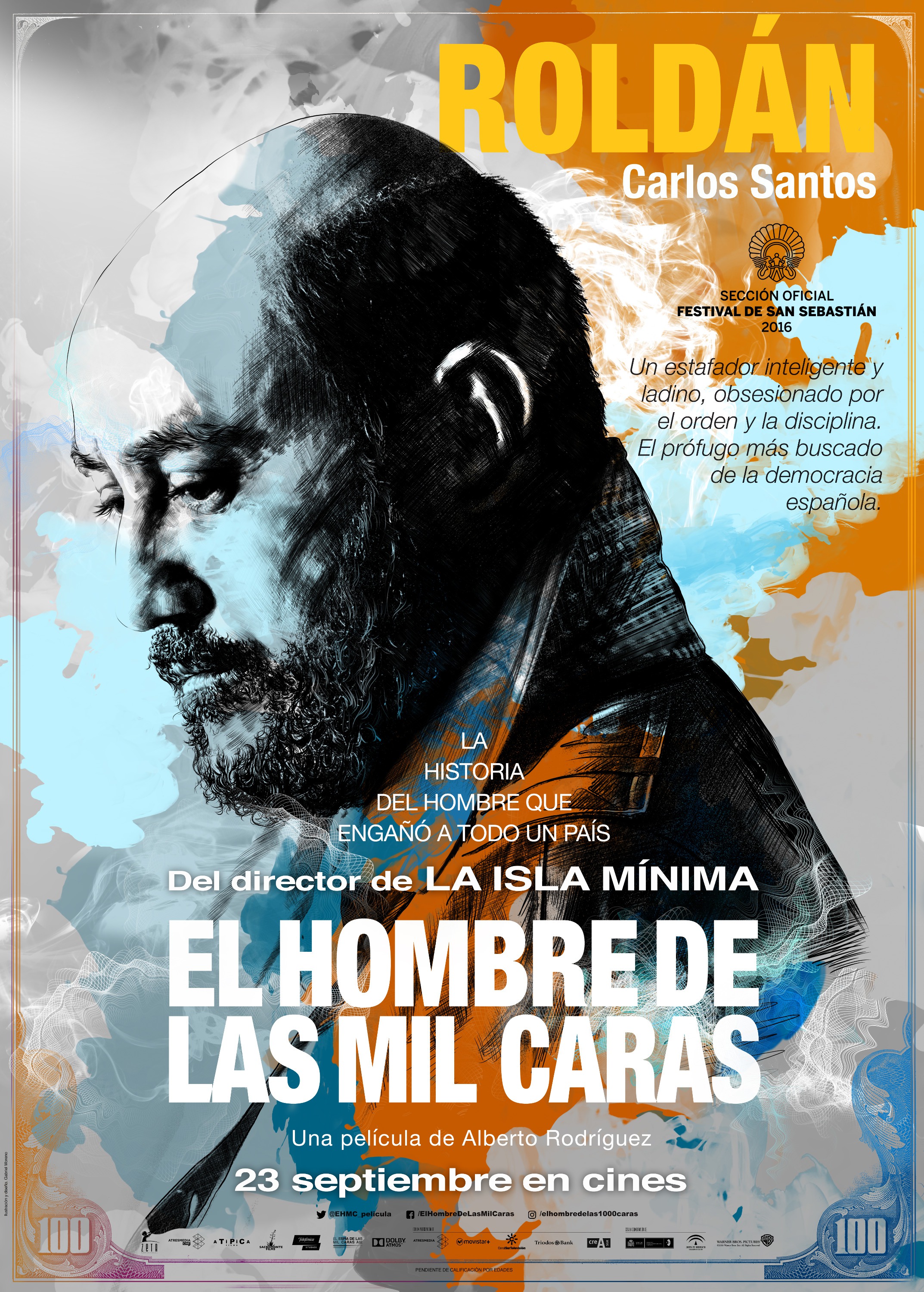 Mega Sized Movie Poster Image for El hombre de las mil caras (#5 of 7)