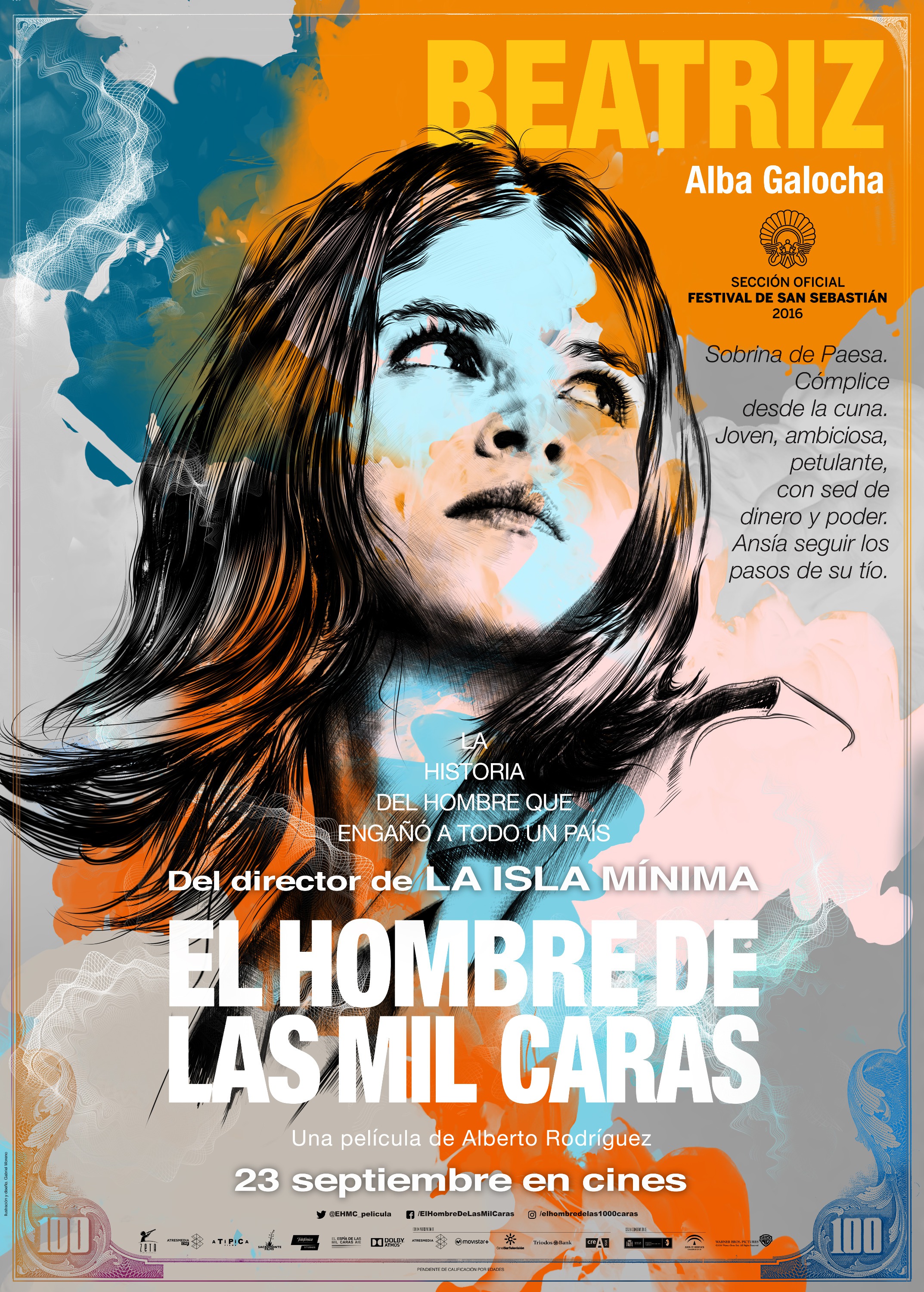 Mega Sized Movie Poster Image for El hombre de las mil caras (#6 of 7)