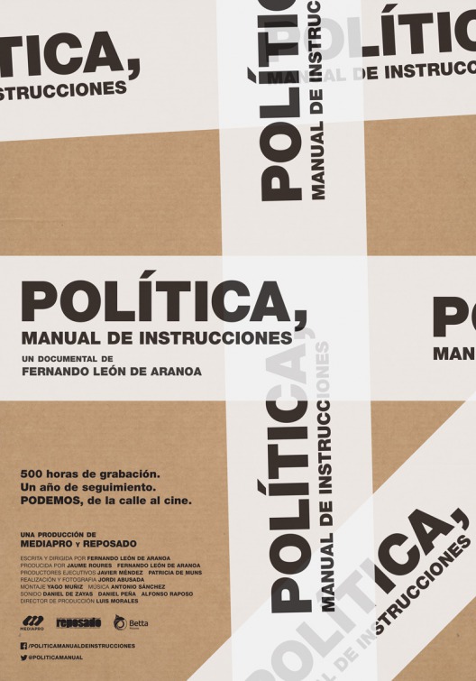 Política, manual de instrucciones Movie Poster