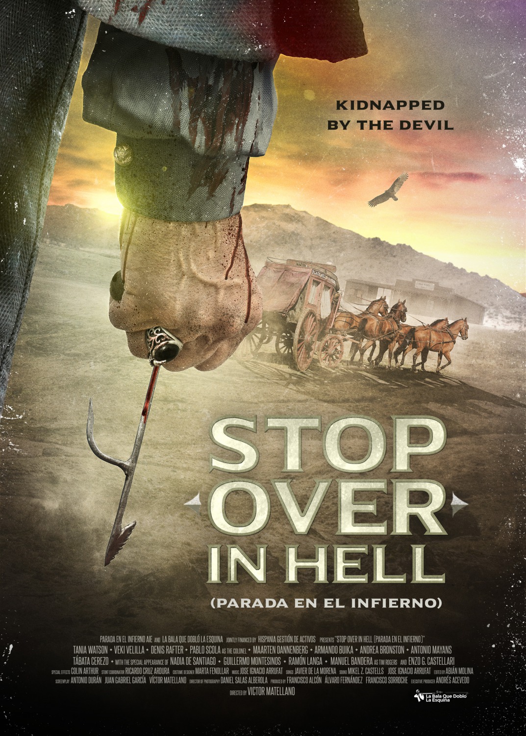 Extra Large Movie Poster Image for Stop Over in Hell 
