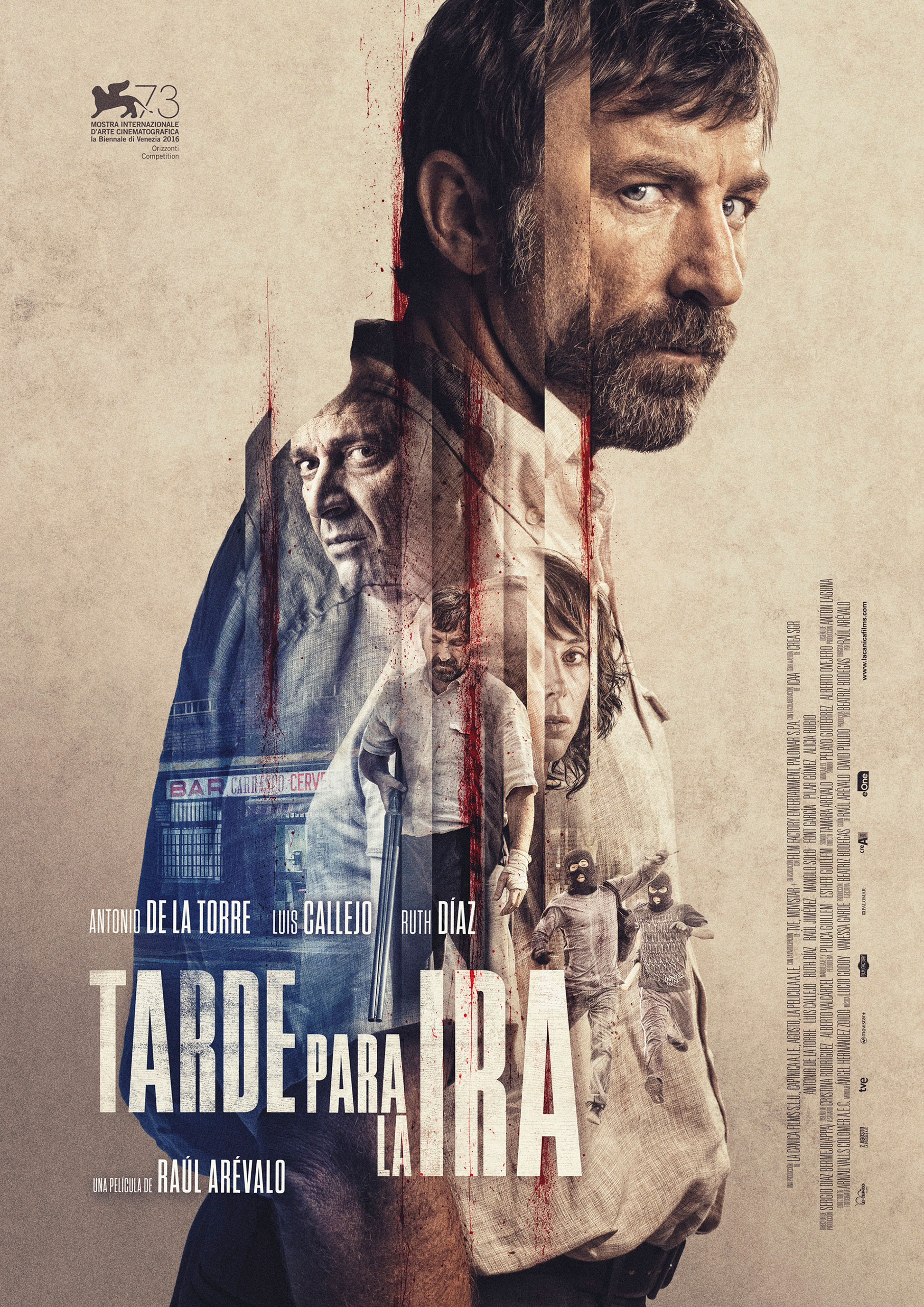Mega Sized Movie Poster Image for Tarde para la ira (#1 of 2)