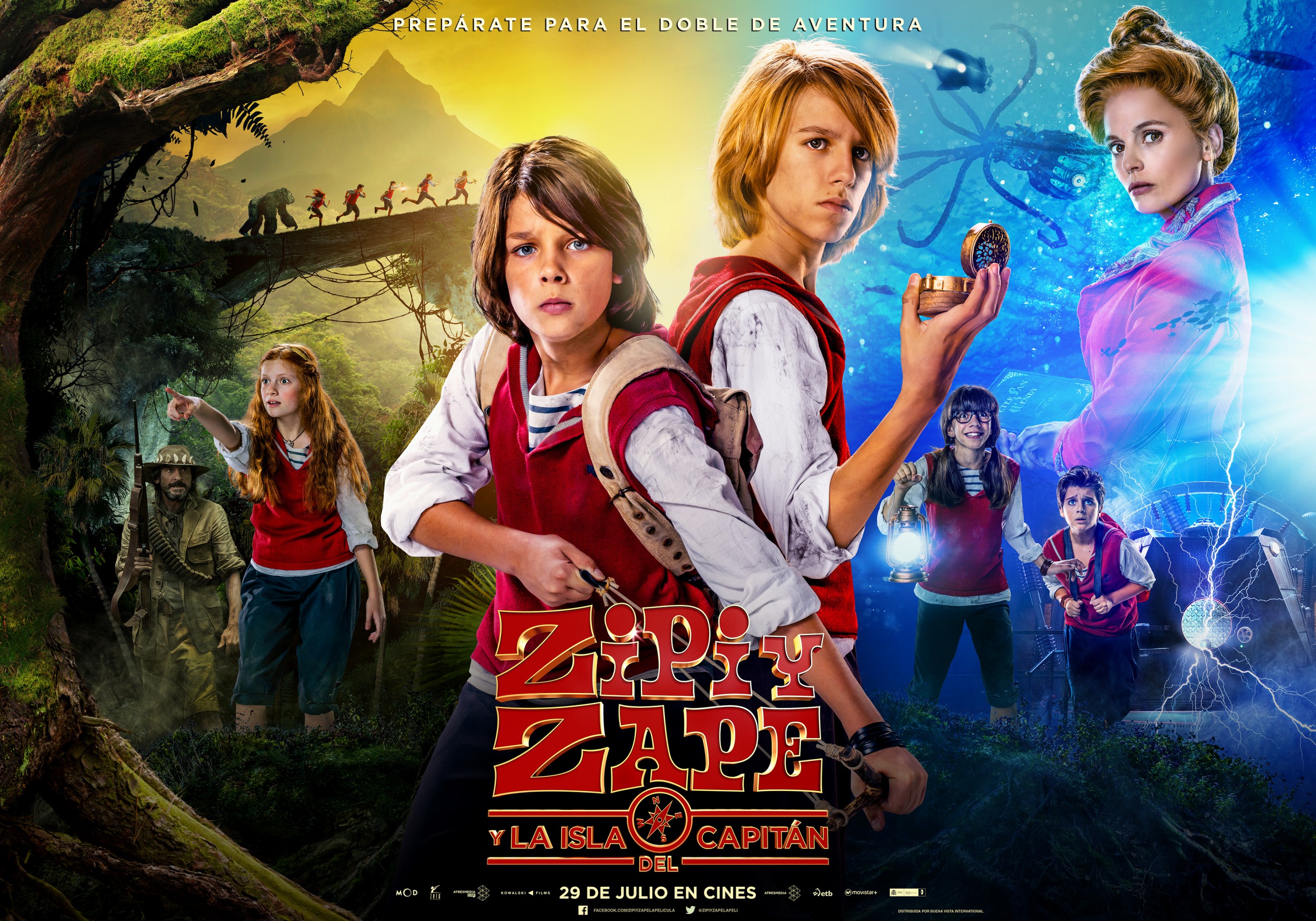 Mega Sized Movie Poster Image for Zipi y Zape y la Isla del Capitán (#5 of 6)