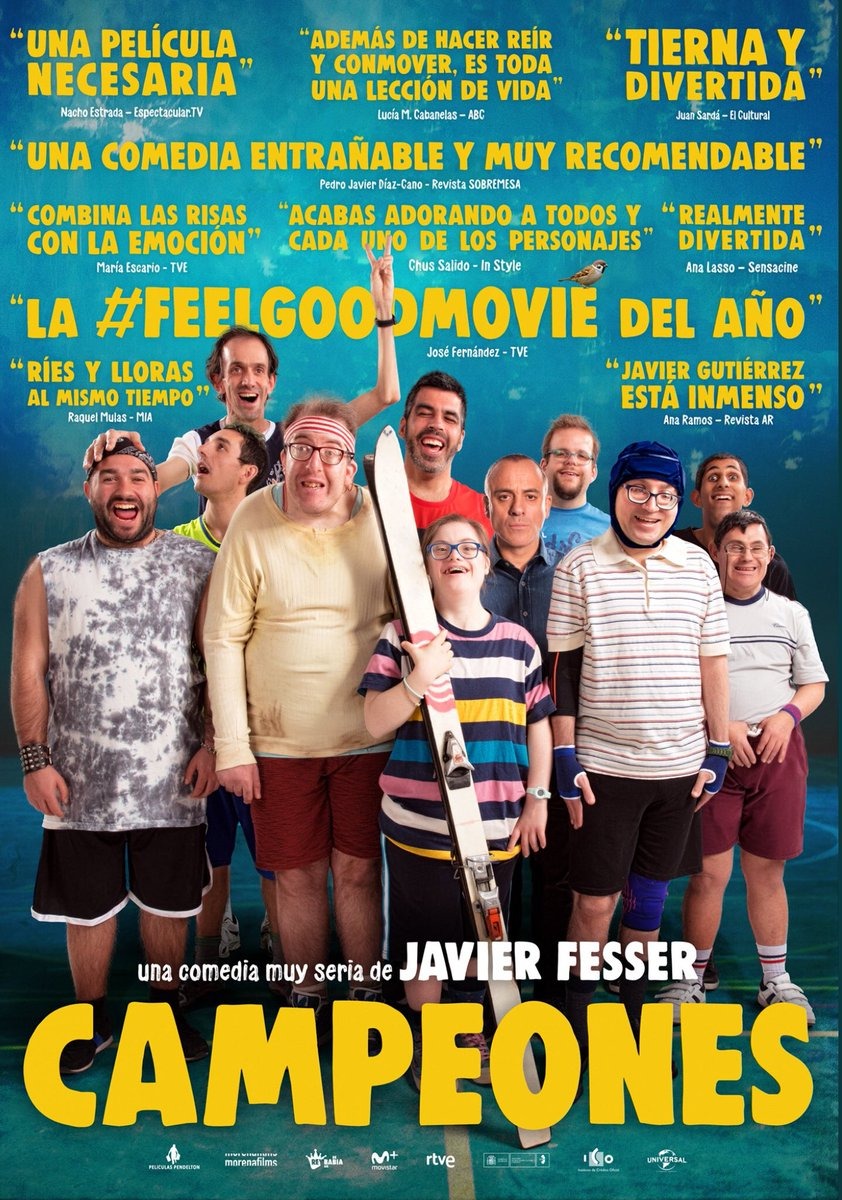 Extra Large Movie Poster Image for Campeones (#2 of 3)