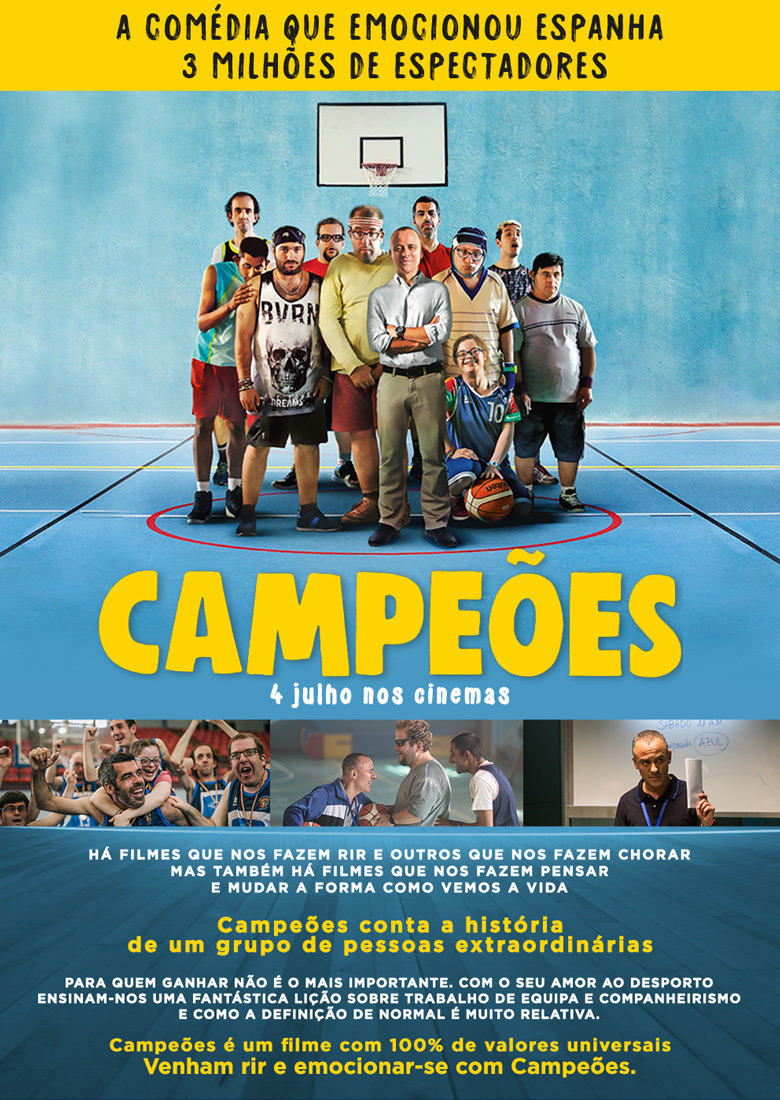 Extra Large Movie Poster Image for Campeones (#3 of 3)