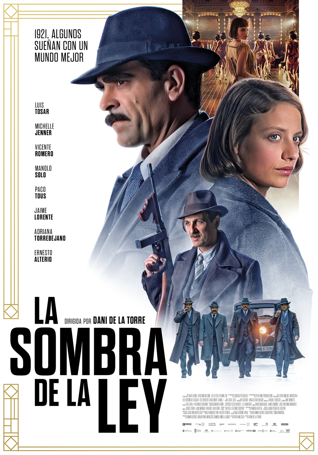 Extra Large Movie Poster Image for La sombra de la ley (#2 of 2)