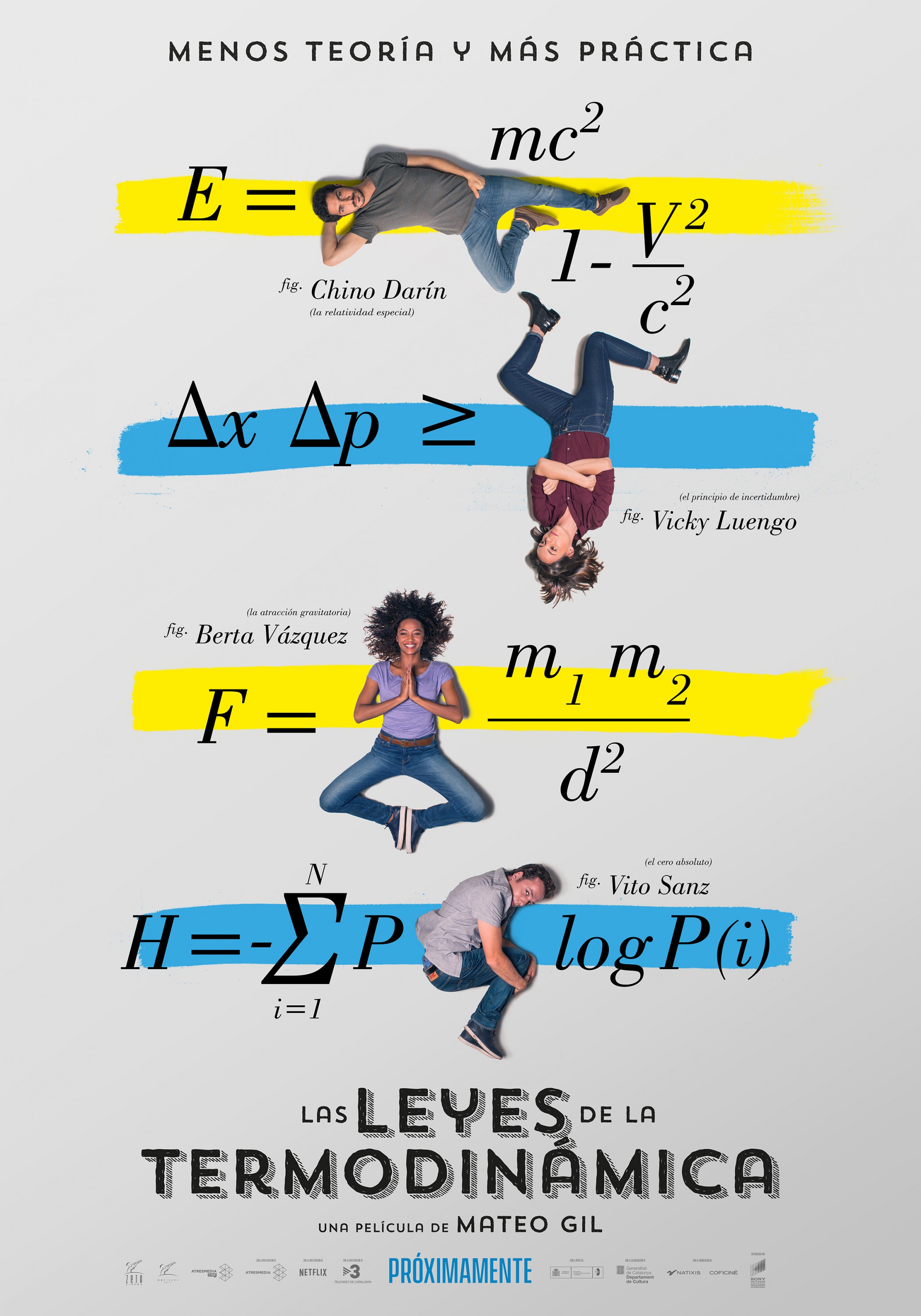 Mega Sized Movie Poster Image for Las leyes de la termodinámica (#1 of 6)