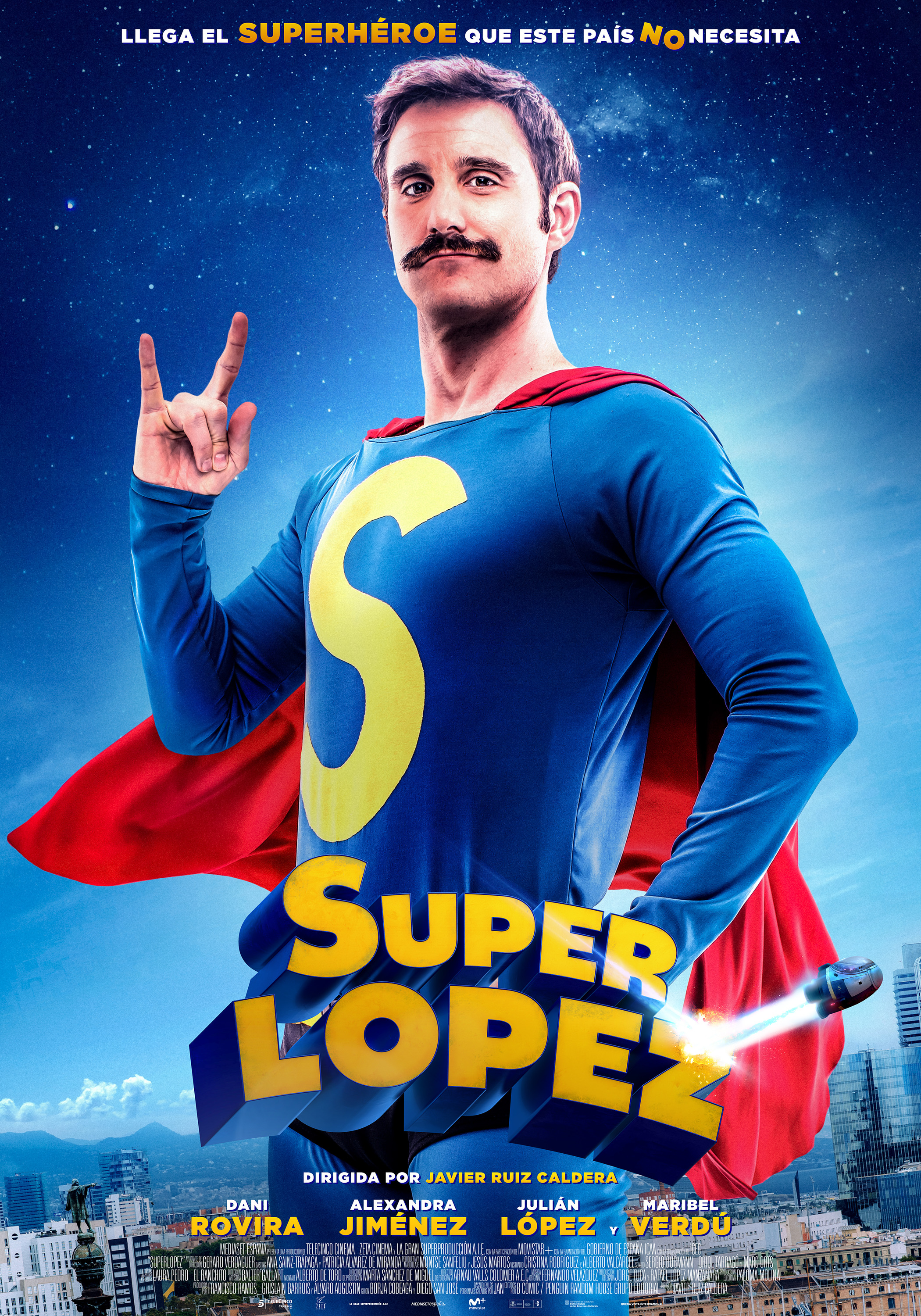 Mega Sized Movie Poster Image for Superlópez (#2 of 2)