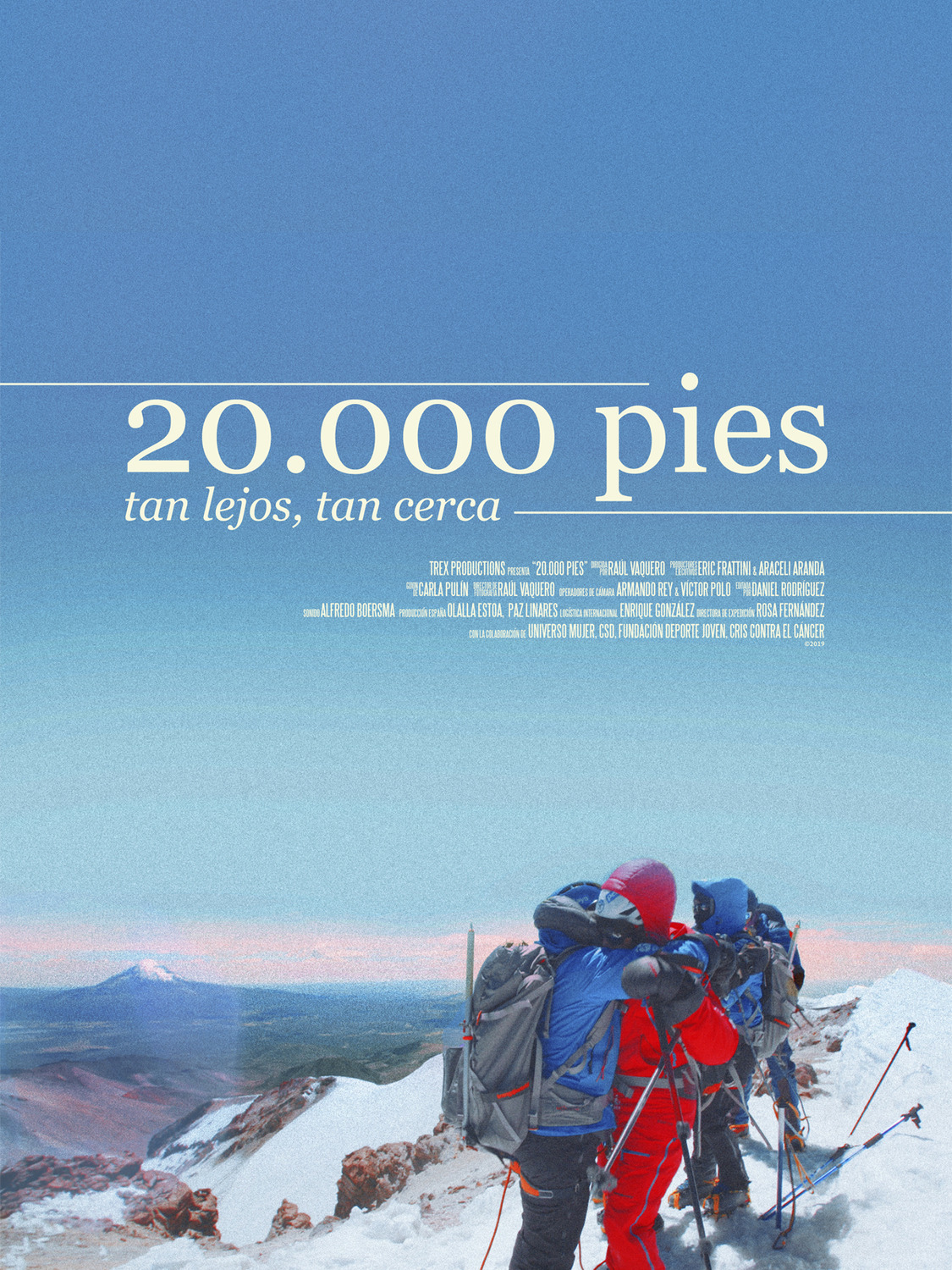 Extra Large Movie Poster Image for 20.000 pies. Tan cerca, tan lejos 