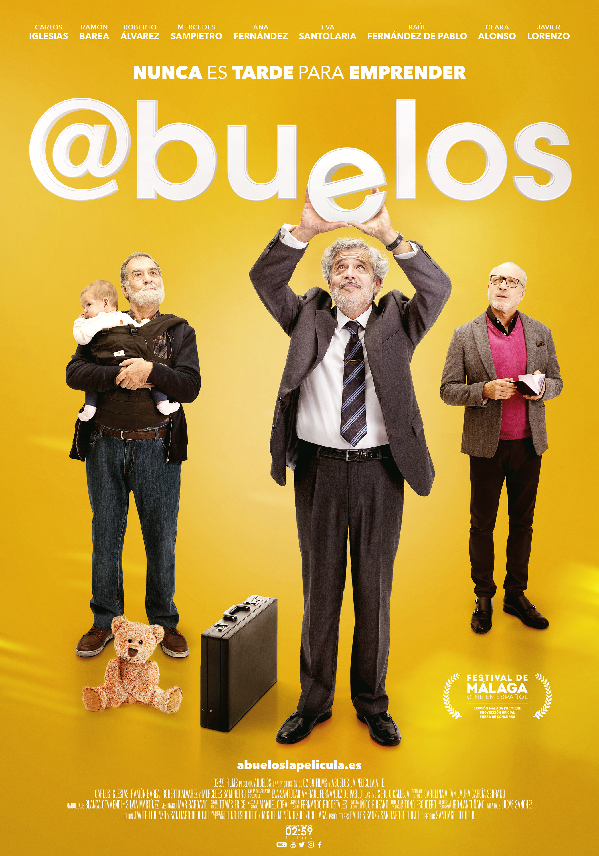 Mega Sized Movie Poster Image for Abuelos 