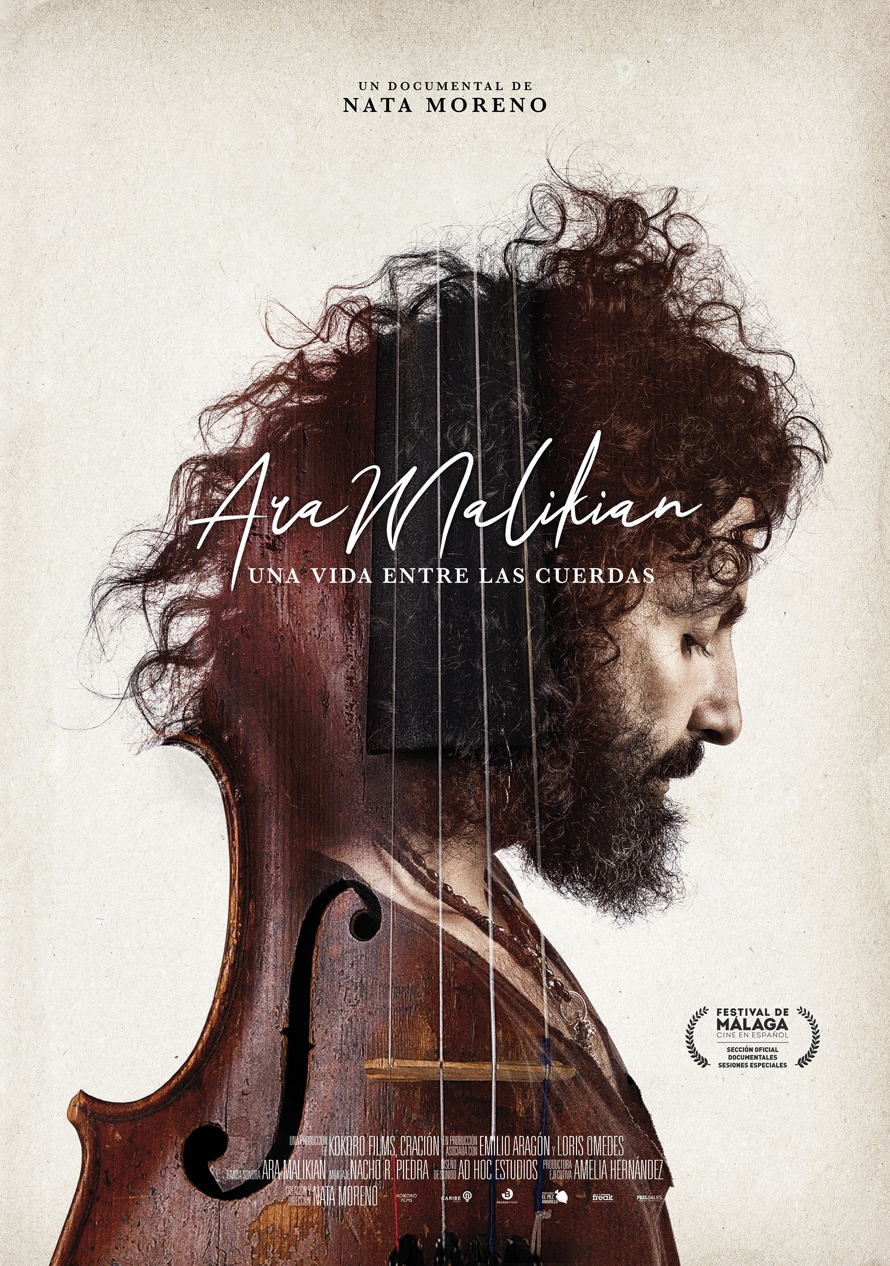 Mega Sized Movie Poster Image for Ara Malikian: una vida entre las cuerdas 