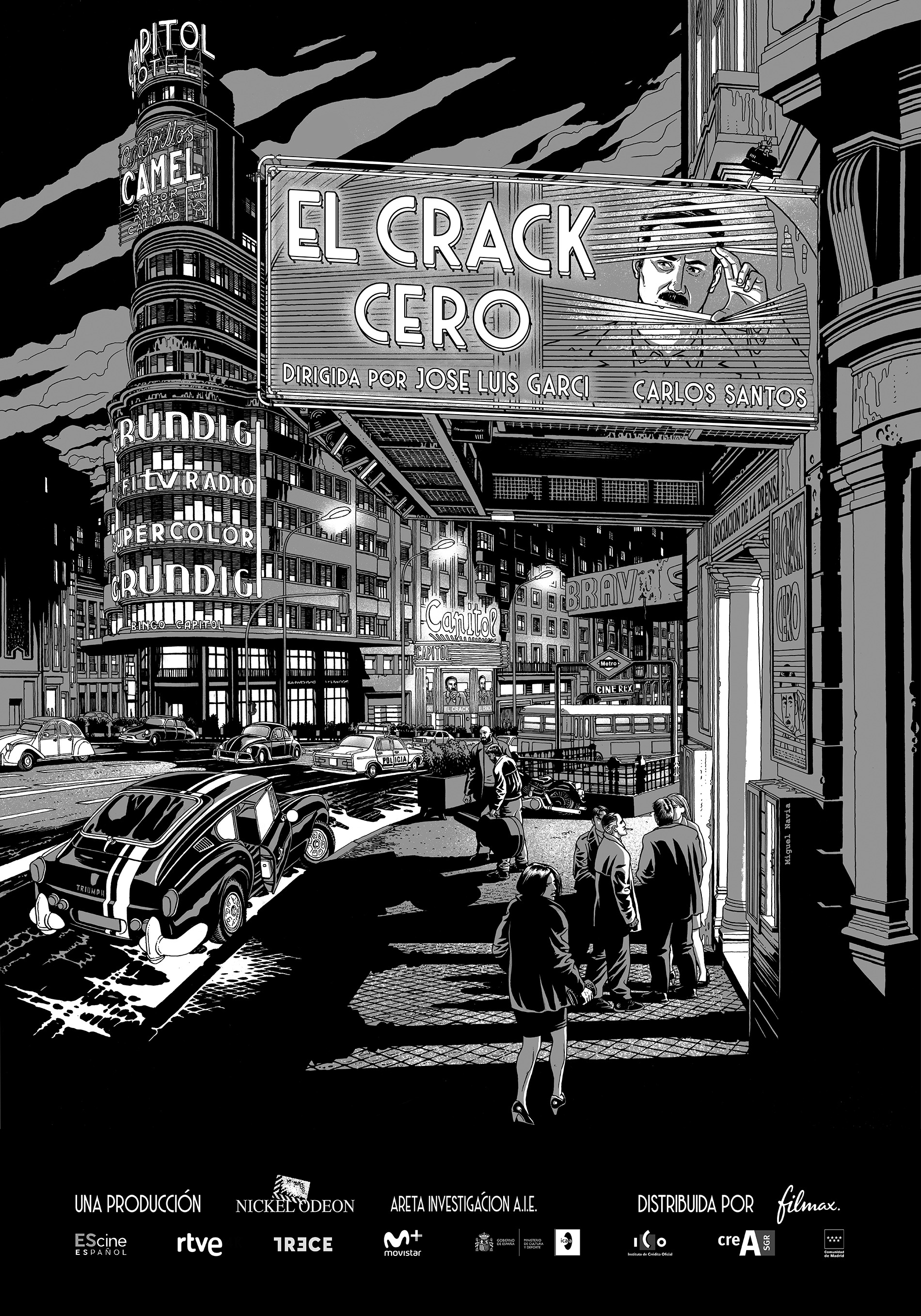 Mega Sized Movie Poster Image for El crack cero 