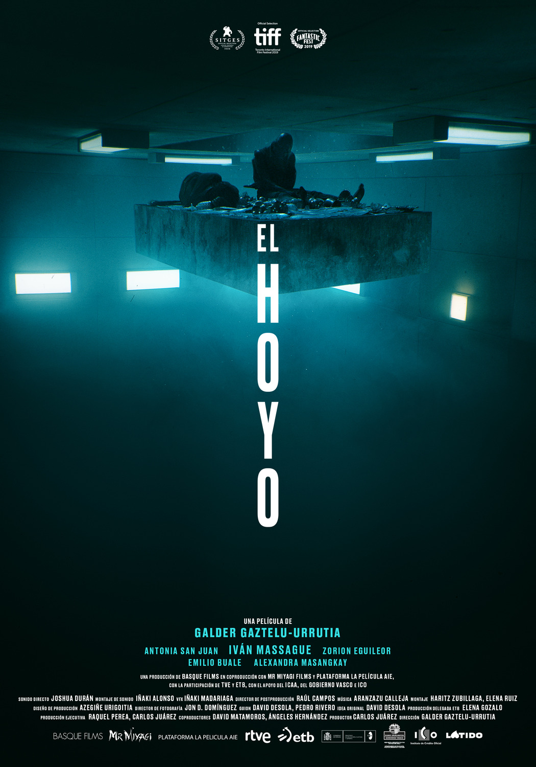 Extra Large Movie Poster Image for El hoyo (#1 of 2)