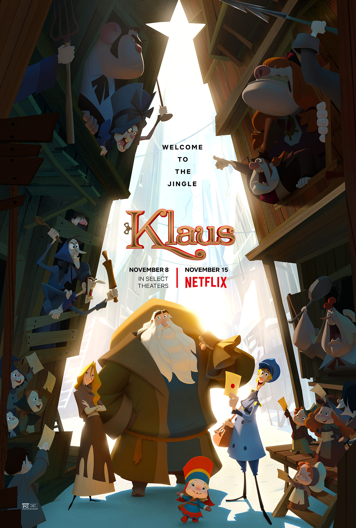 Mega Sized Movie Poster Image for Klaus 