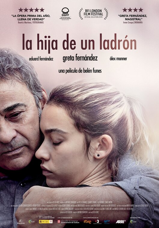 La hija de un ladrón Movie Poster