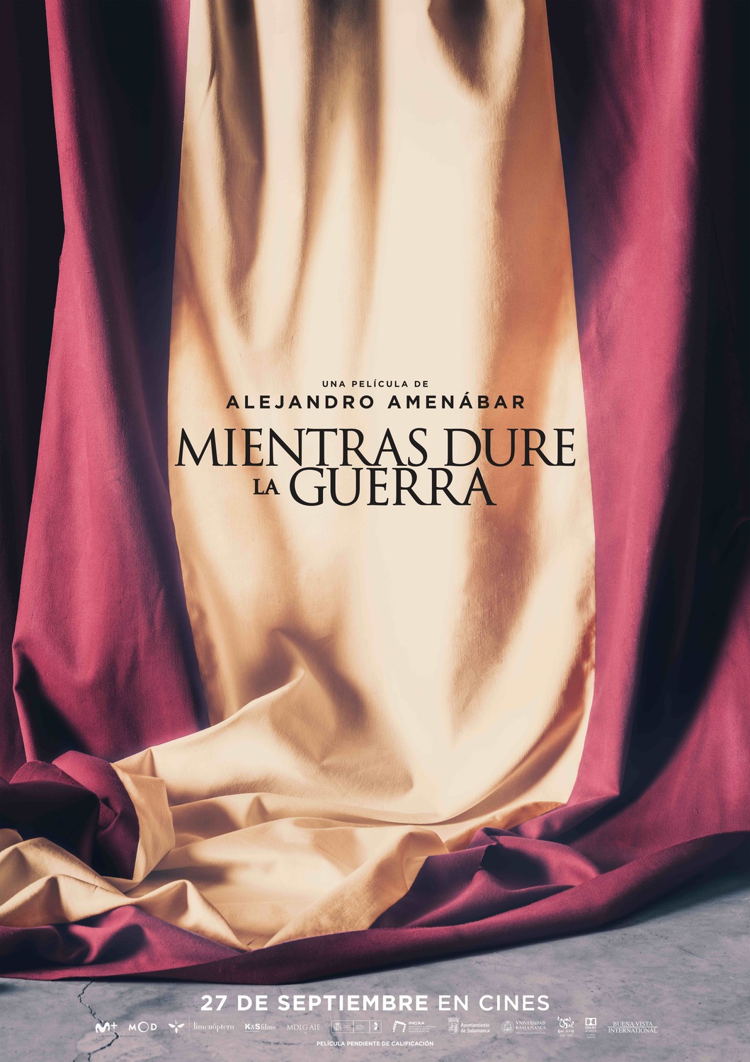 Extra Large Movie Poster Image for Mientras dure la guerra (#1 of 5)