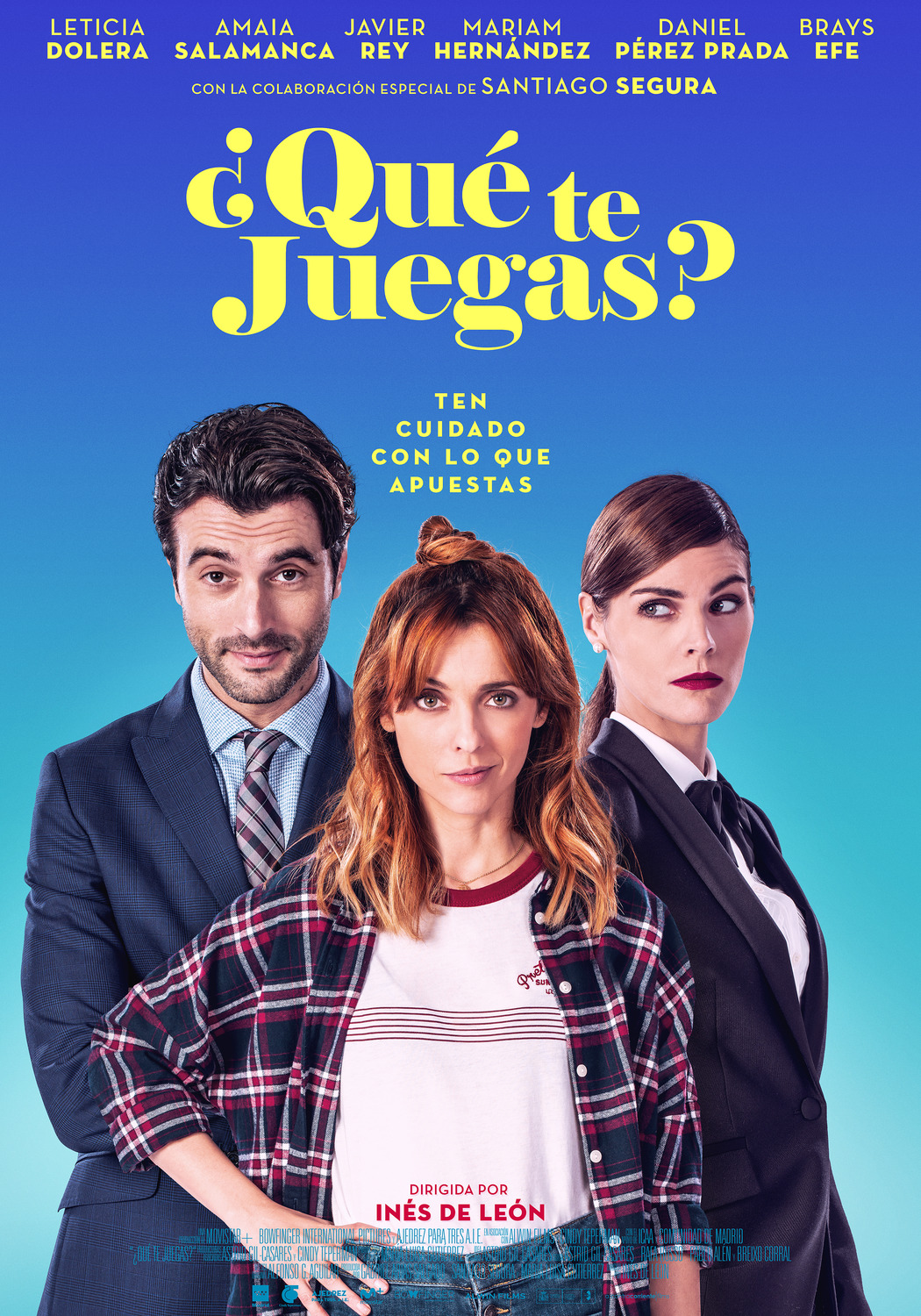 Extra Large Movie Poster Image for ¿Qué te juegas? (#2 of 3)