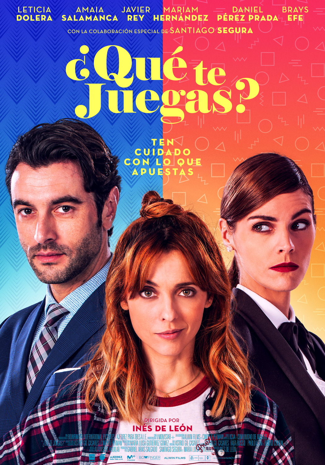 Extra Large Movie Poster Image for ¿Qué te juegas? (#1 of 3)