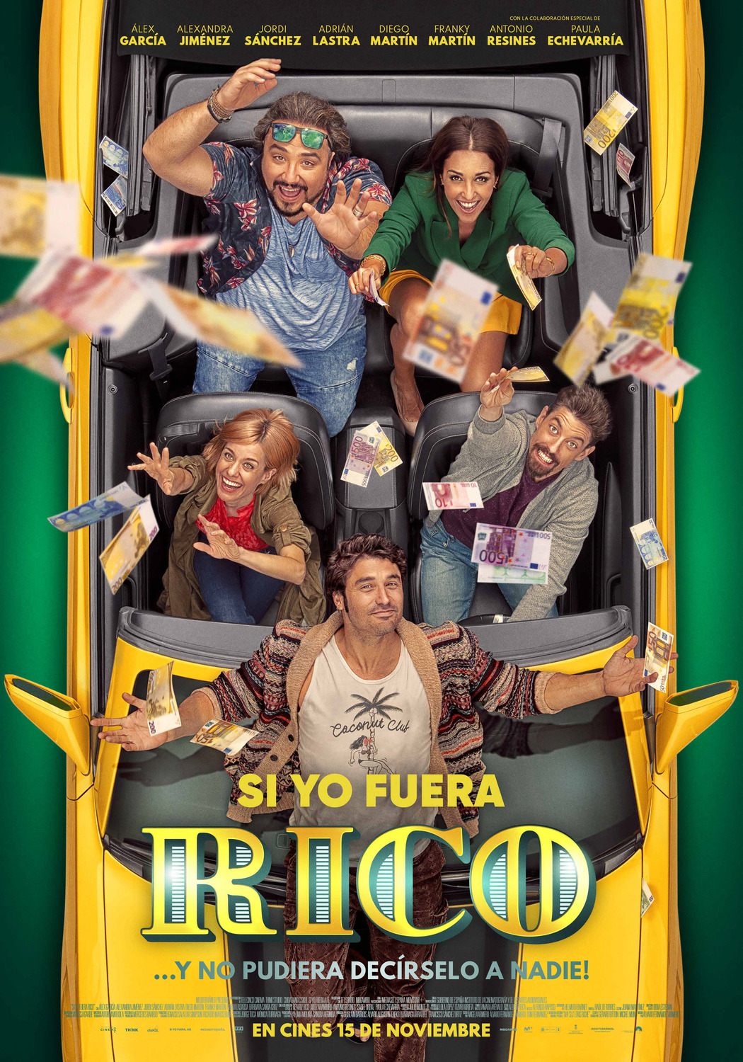 Extra Large Movie Poster Image for Si yo fuera rico (#2 of 9)