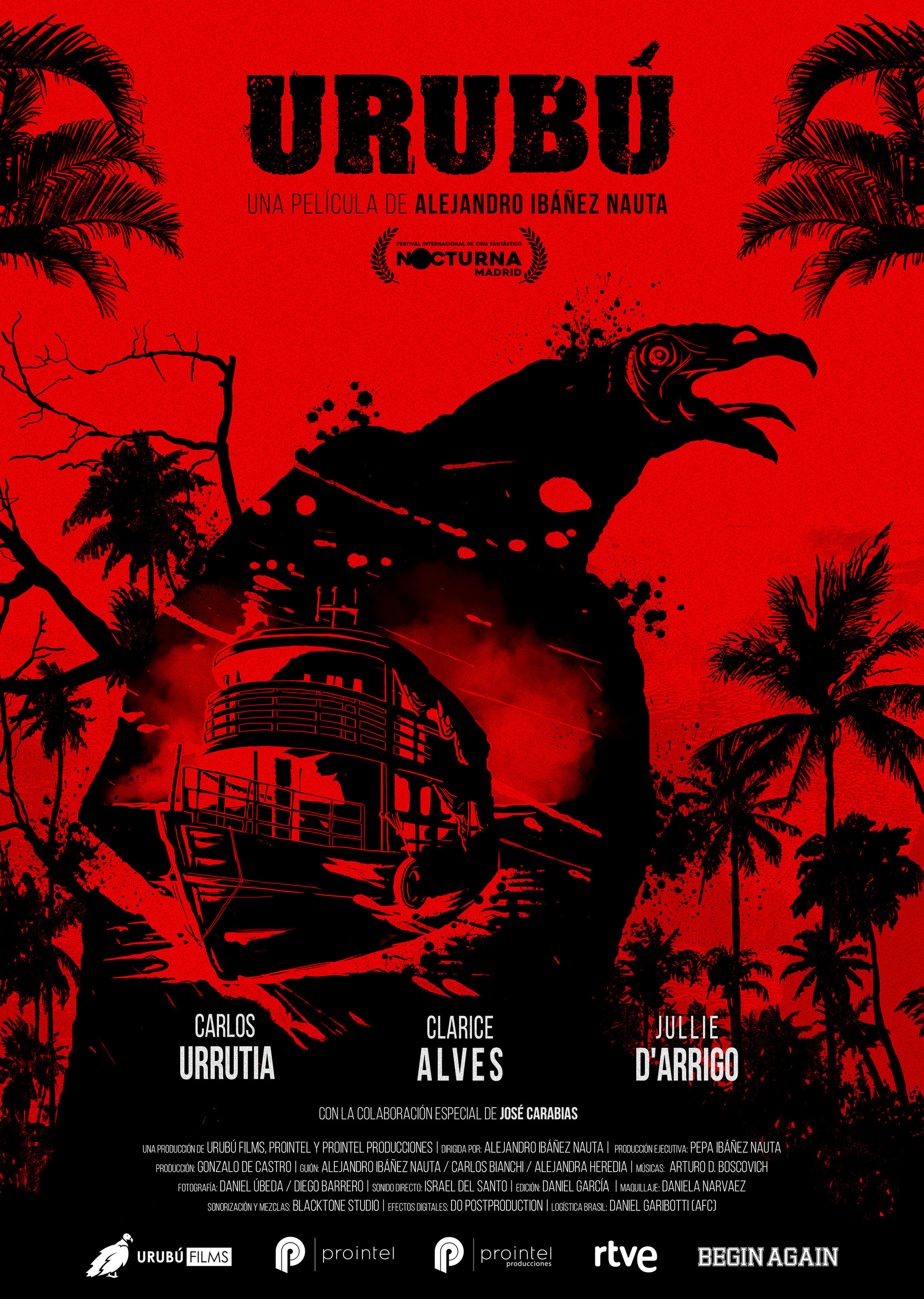 Mega Sized Movie Poster Image for Urubú 
