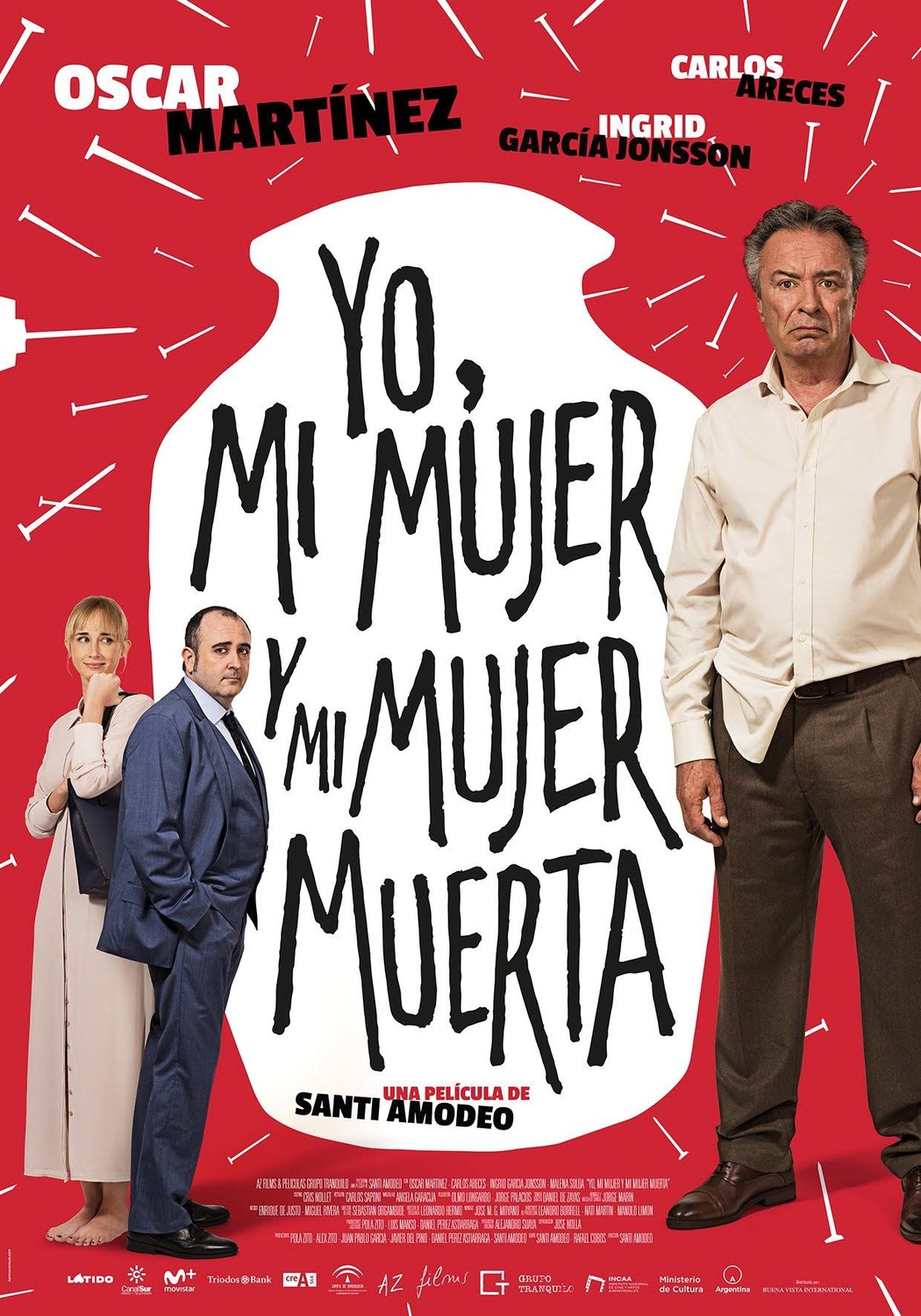 Extra Large Movie Poster Image for Yo, mi mujer y mi mujer muerta (#3 of 3)