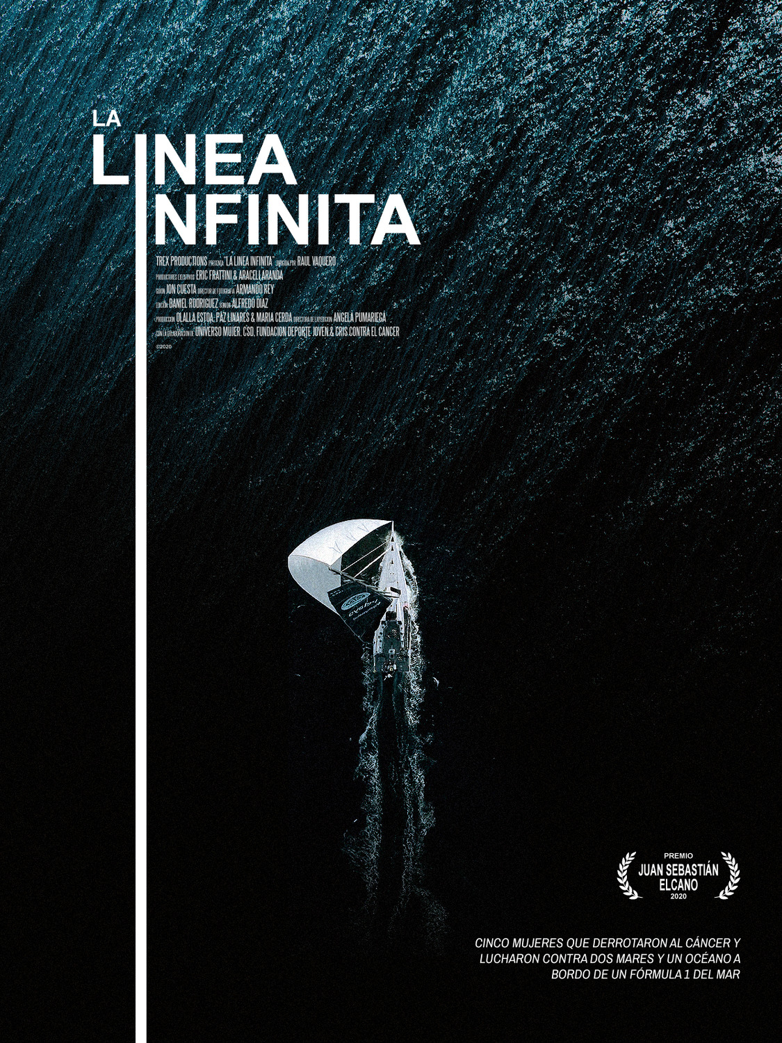 Extra Large Movie Poster Image for La línea infinita 