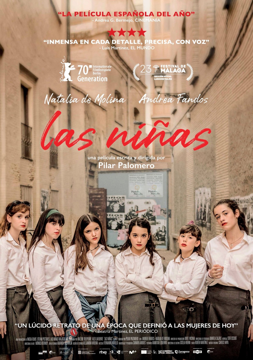Extra Large Movie Poster Image for Las niñas 