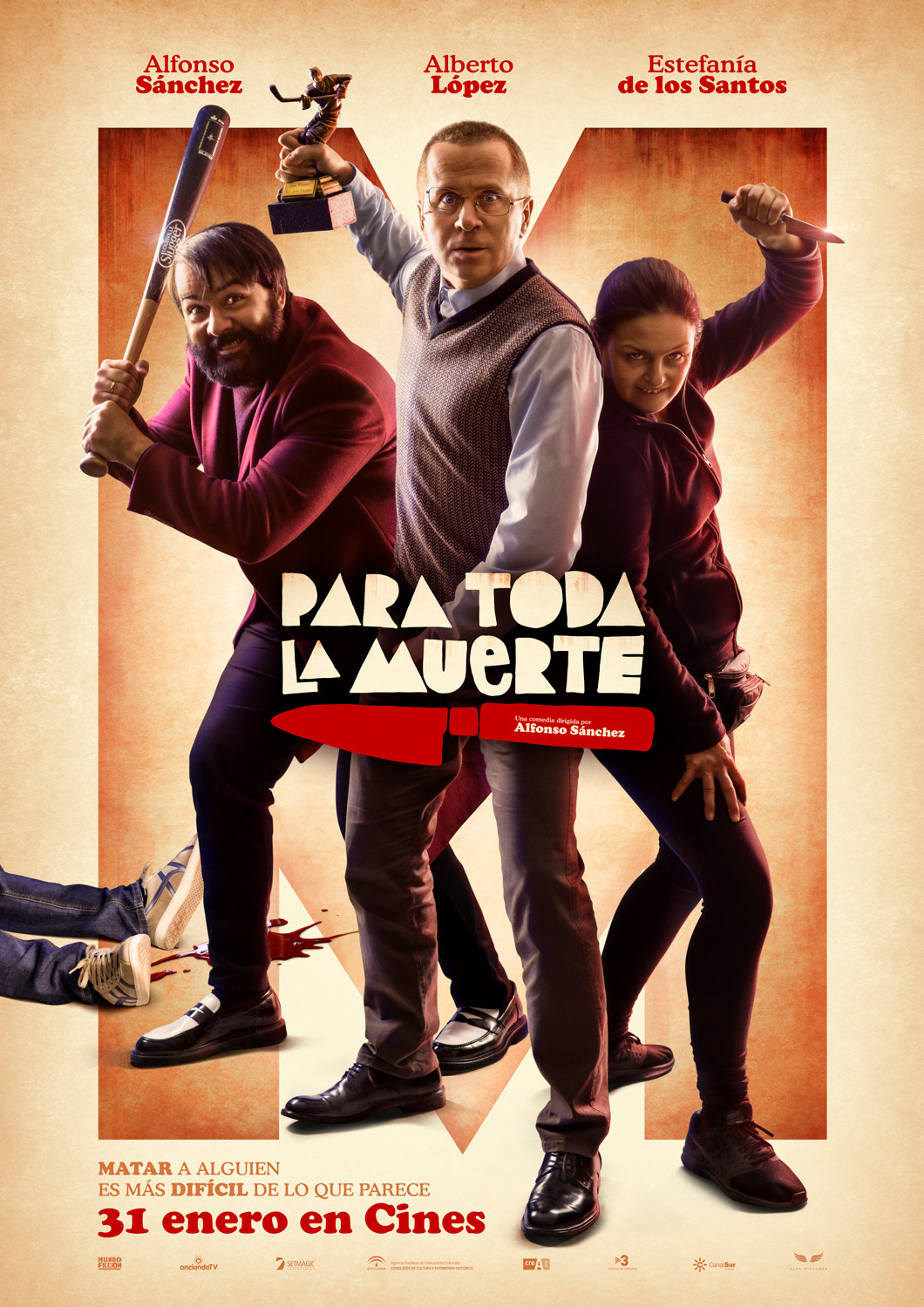 Extra Large Movie Poster Image for Para toda la muerte (#1 of 3)