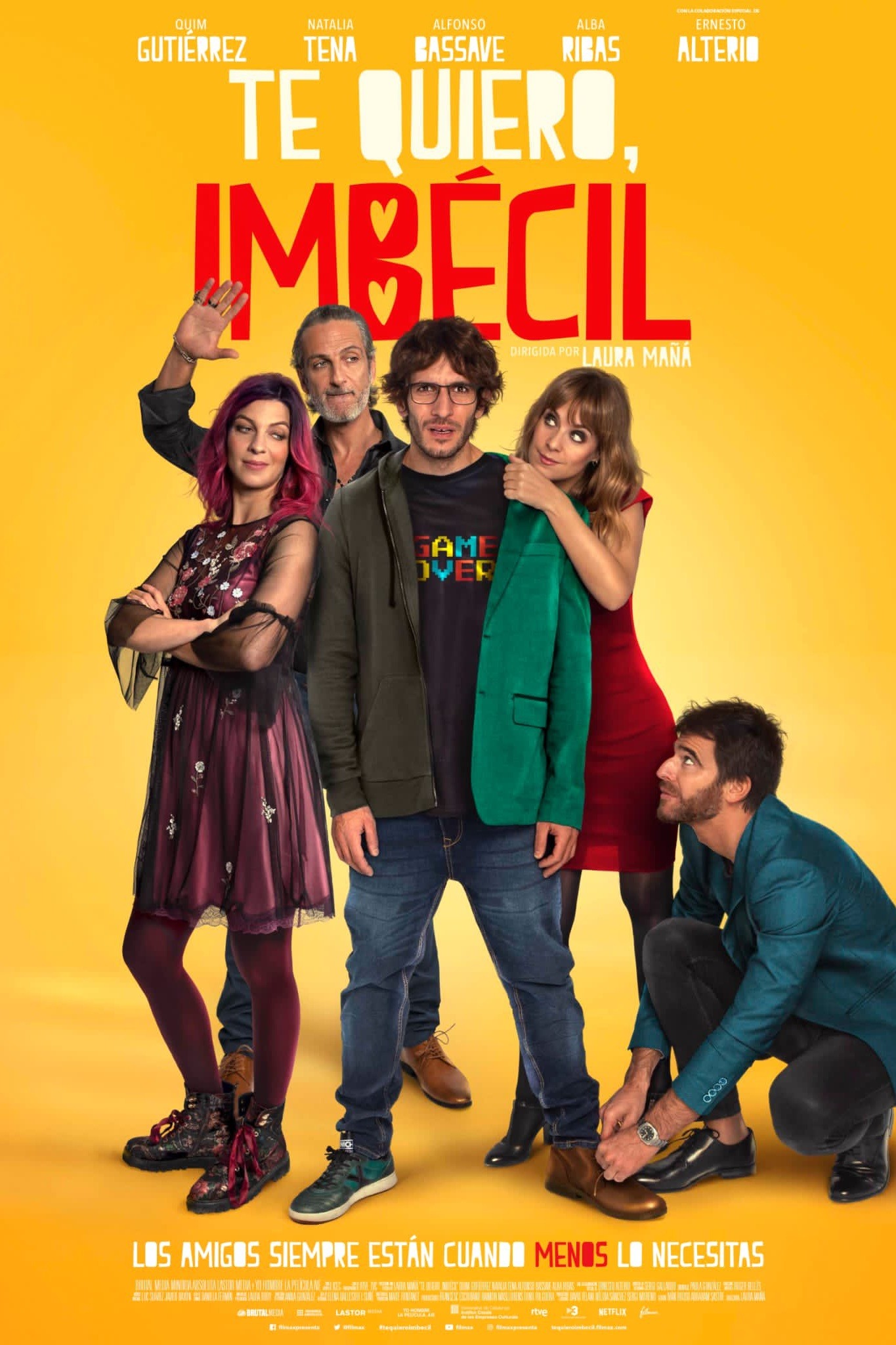 Mega Sized Movie Poster Image for Te quiero, imbécil 
