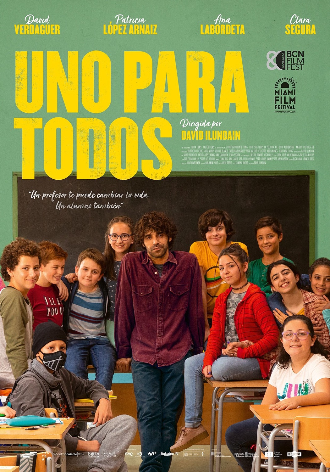 Extra Large Movie Poster Image for Uno para todos 