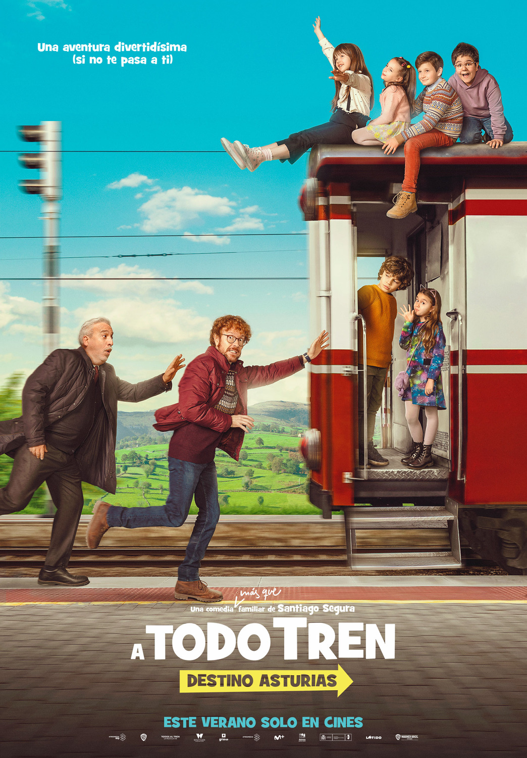 Extra Large Movie Poster Image for ¡A todo tren! Destino Asturias (#1 of 2)