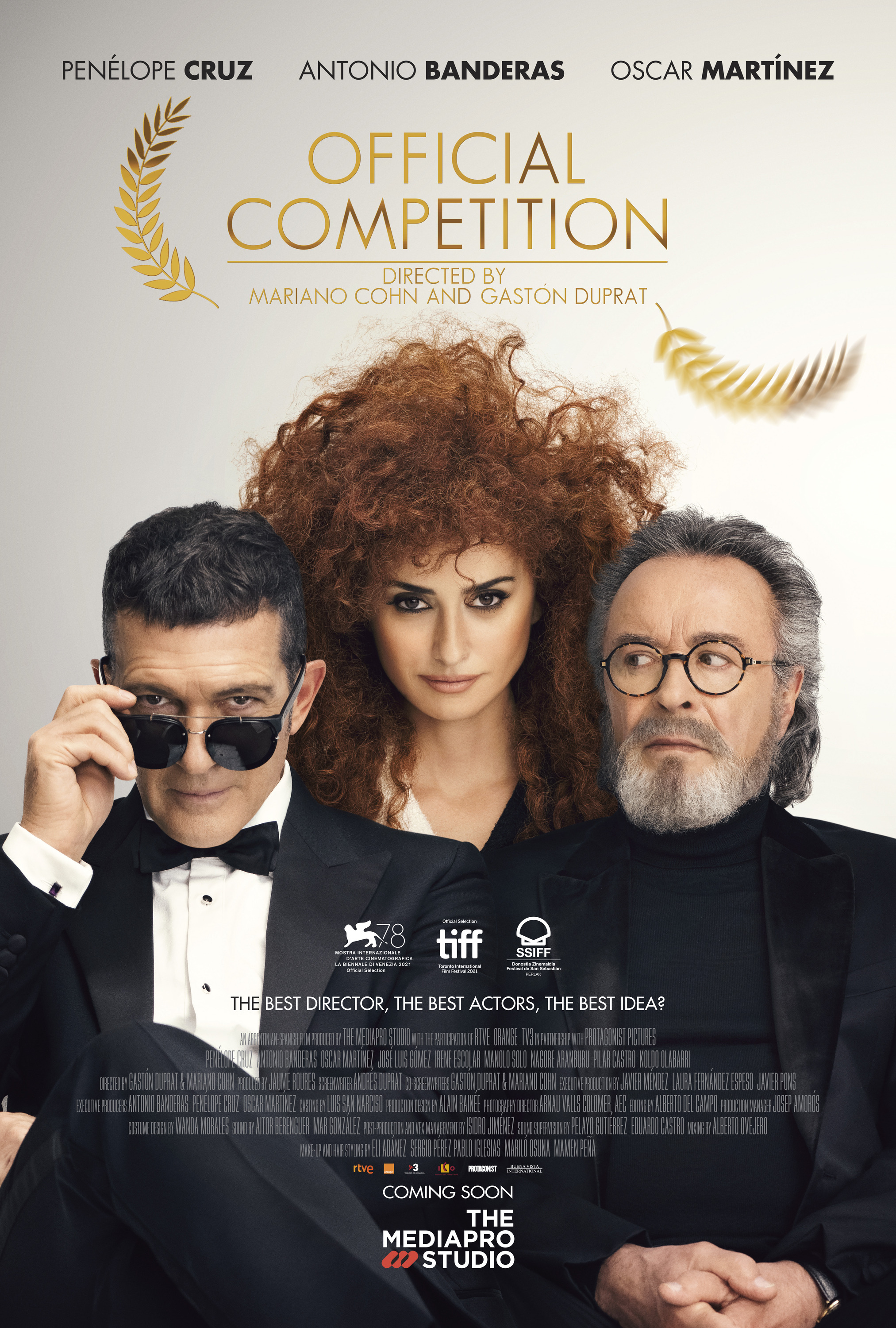 Mega Sized Movie Poster Image for Competencia oficial (#1 of 2)