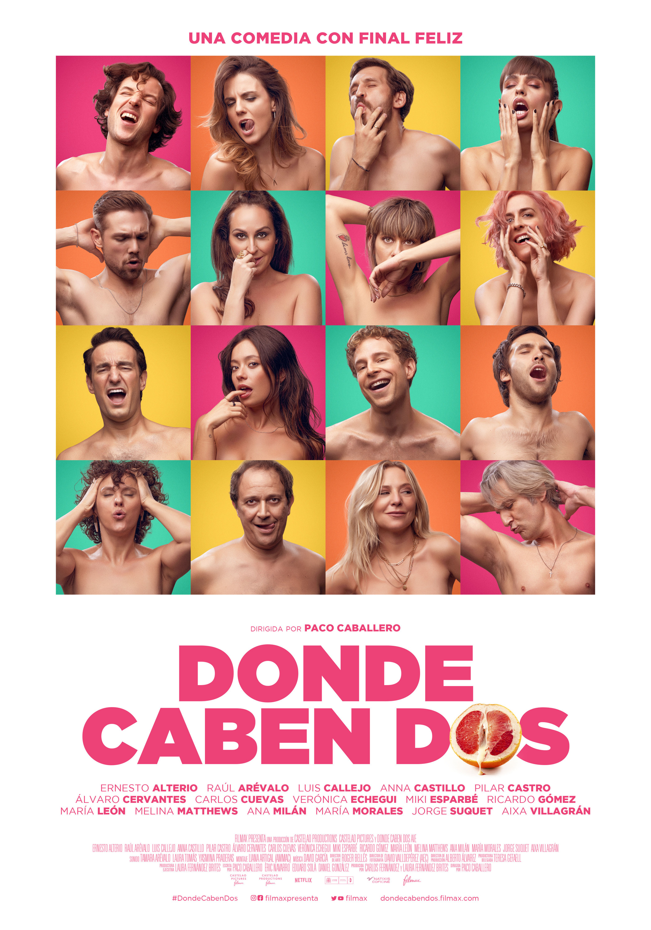 Mega Sized Movie Poster Image for Donde caben dos (#1 of 2)