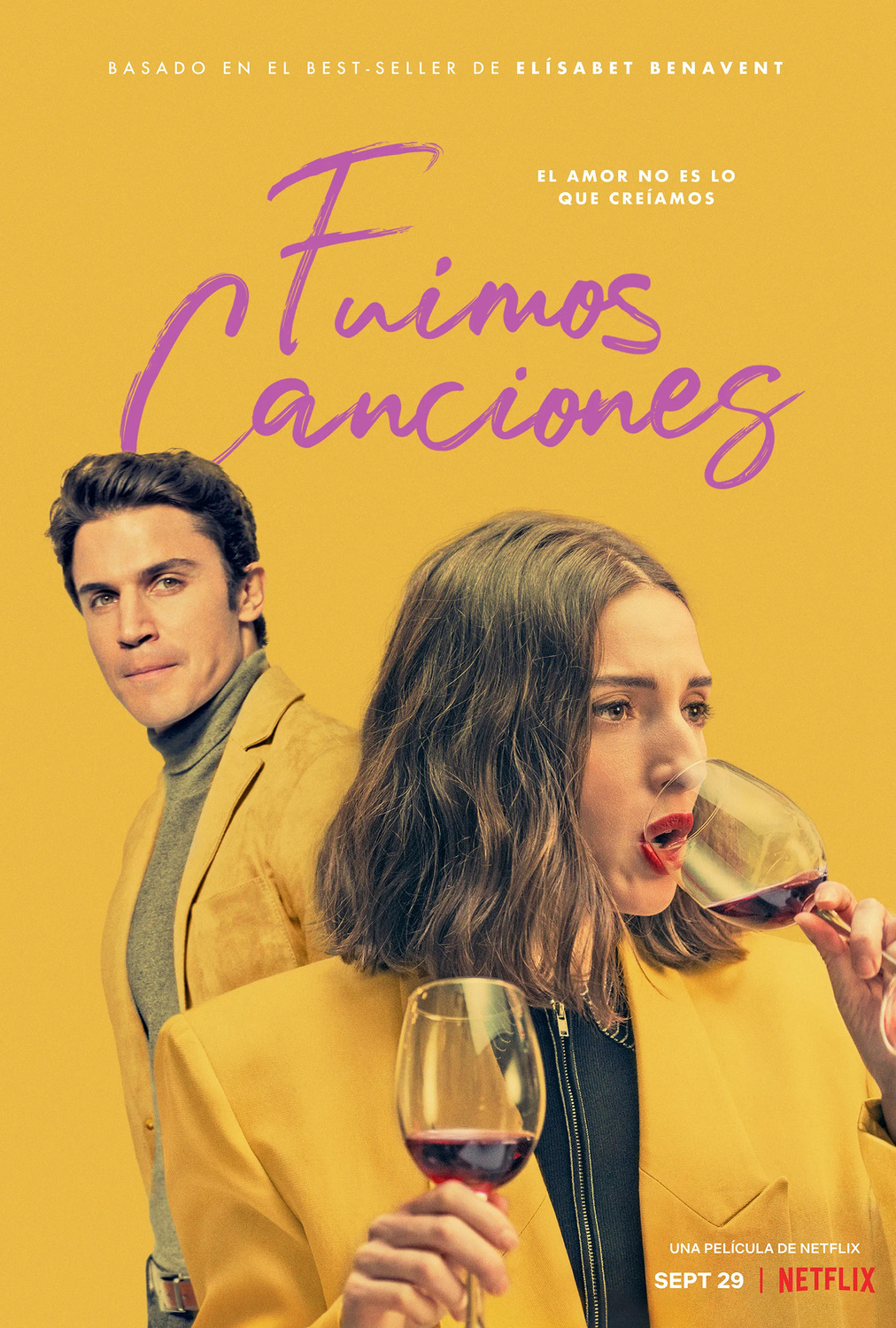 Extra Large Movie Poster Image for Fuimos canciones 