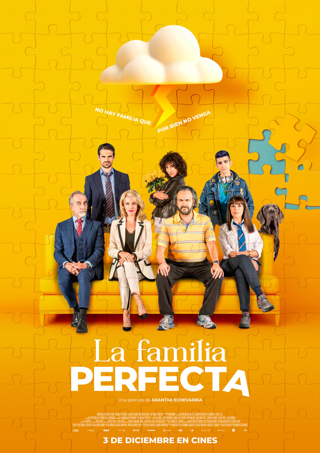Extra Large Movie Poster Image for La familia perfecta 