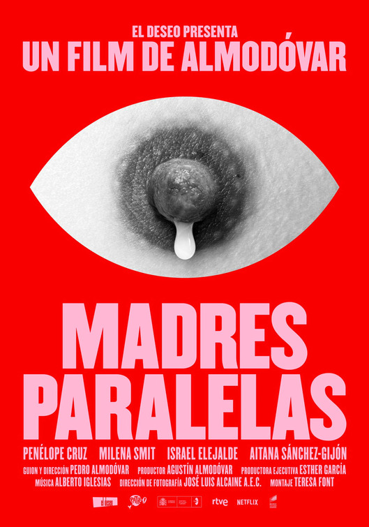 Madres paralelas Movie Poster