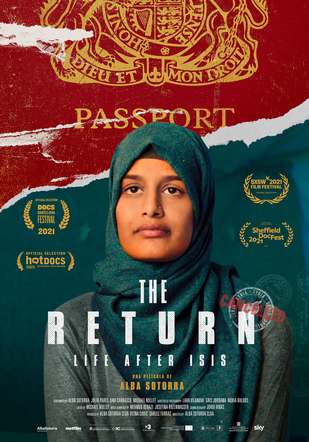 Extra Large Movie Poster Image for The Return: Life After ISIS 