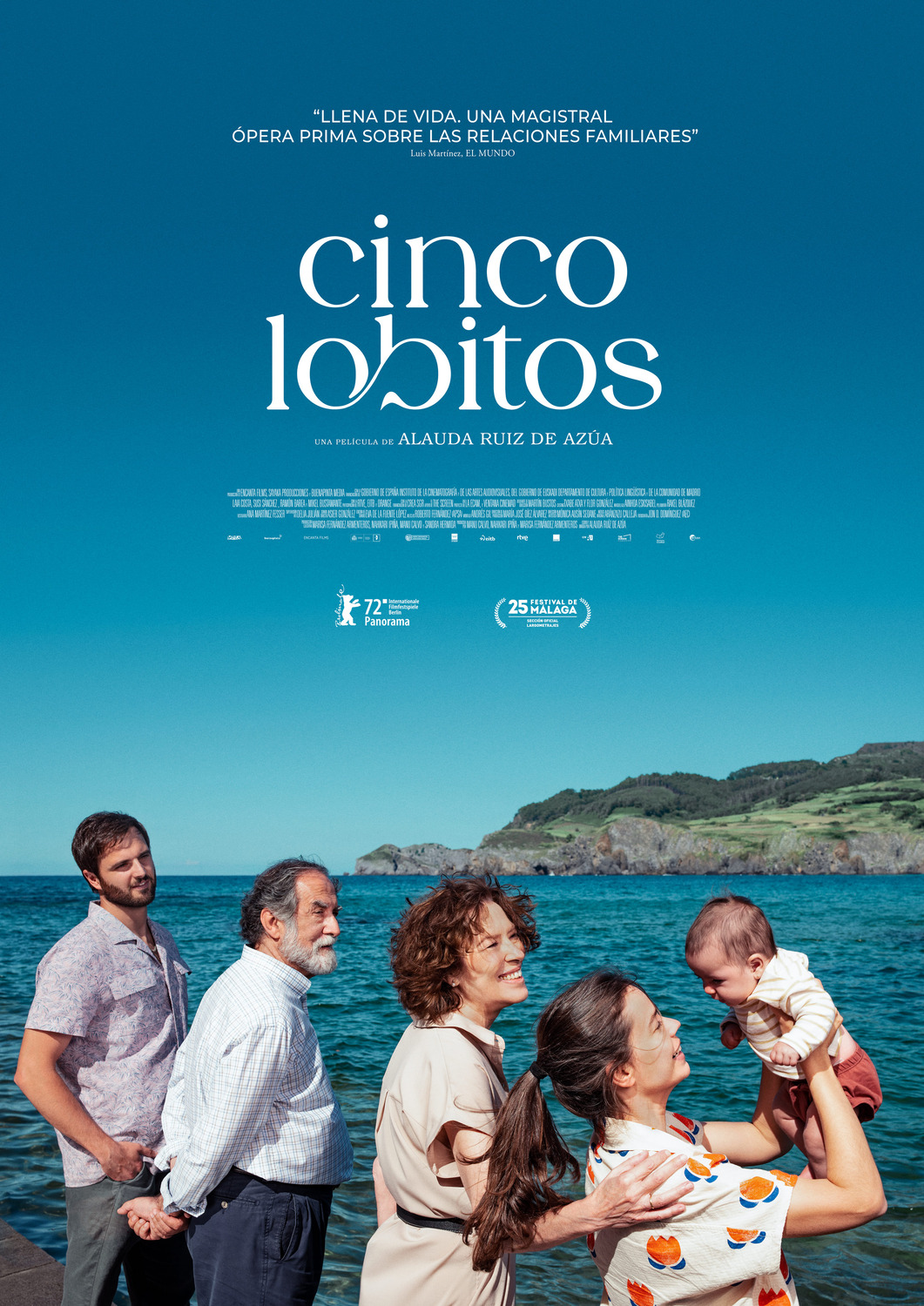 Extra Large Movie Poster Image for Cinco lobitos (#2 of 2)