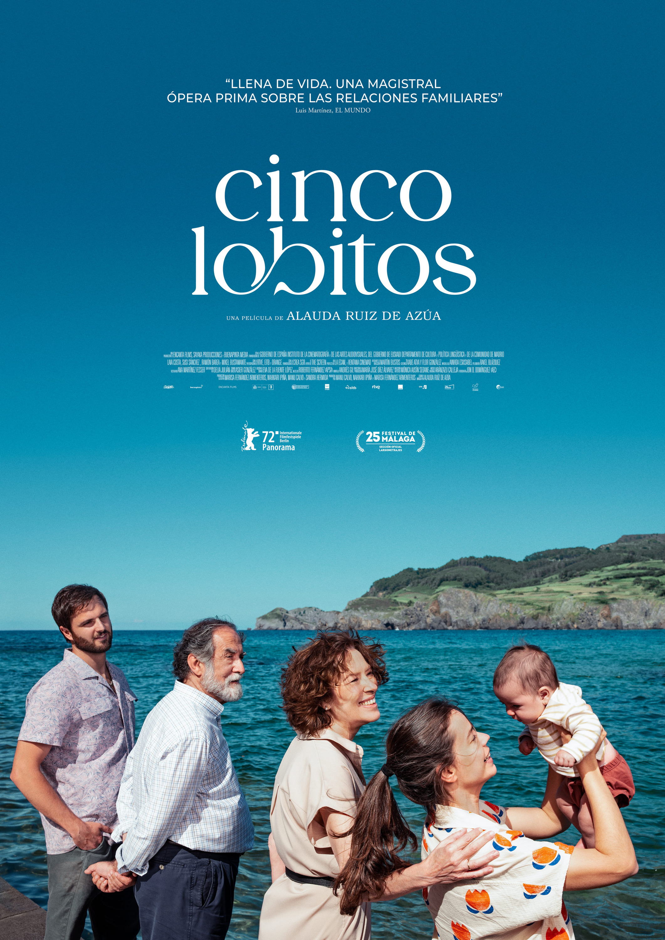 Mega Sized Movie Poster Image for Cinco lobitos (#2 of 2)
