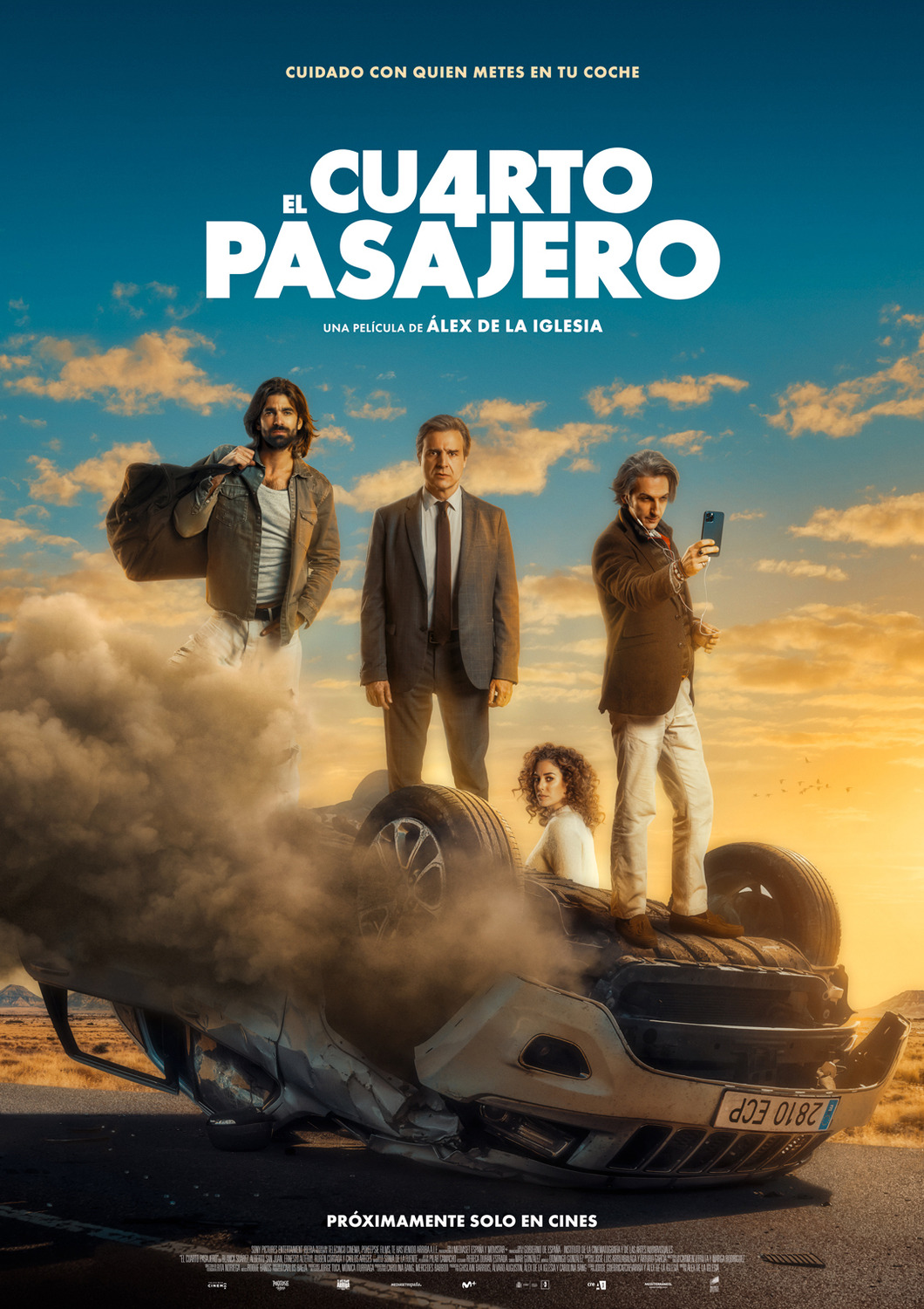 Extra Large Movie Poster Image for El cuarto pasajero (#2 of 2)