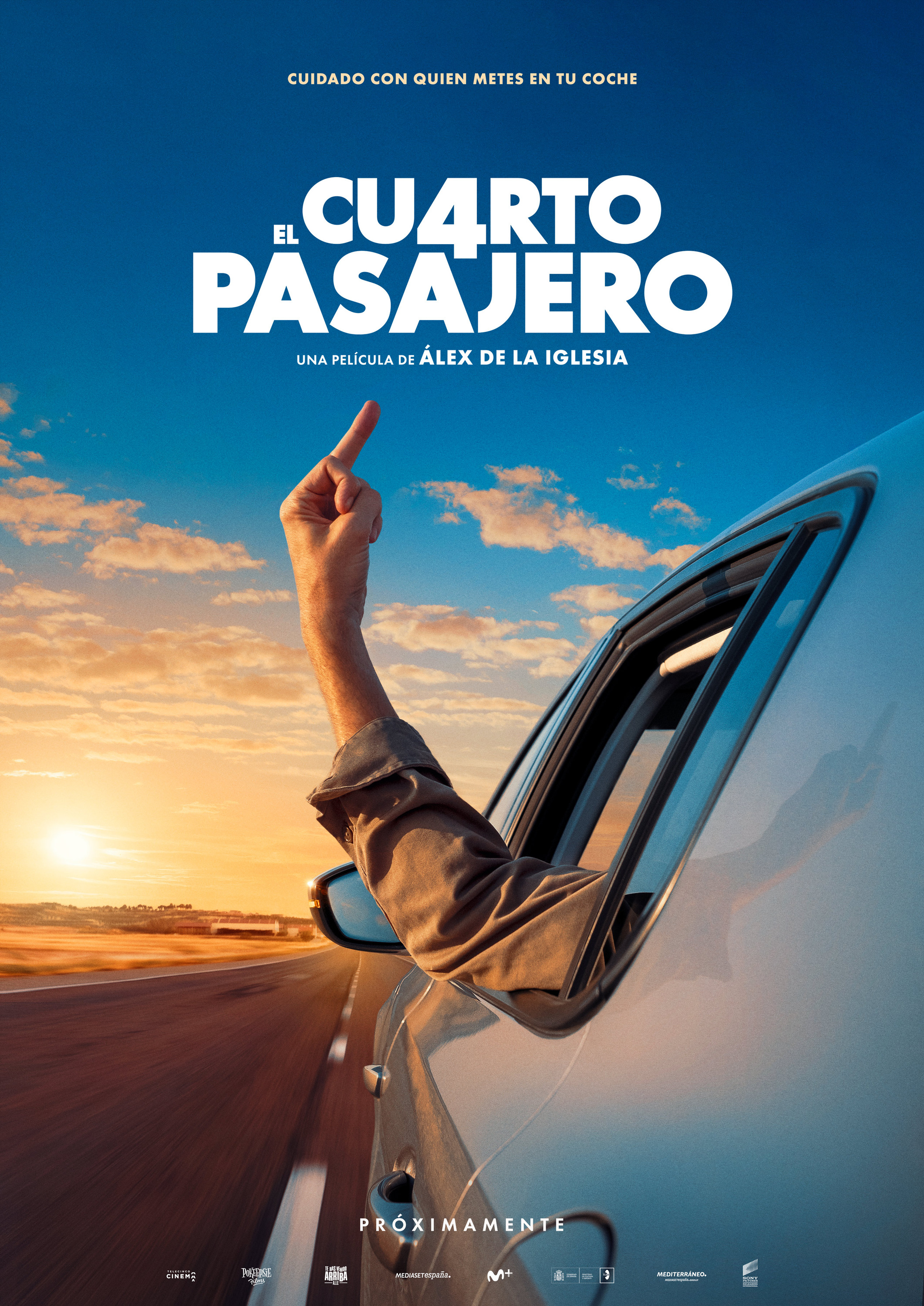 Mega Sized Movie Poster Image for El cuarto pasajero (#1 of 2)