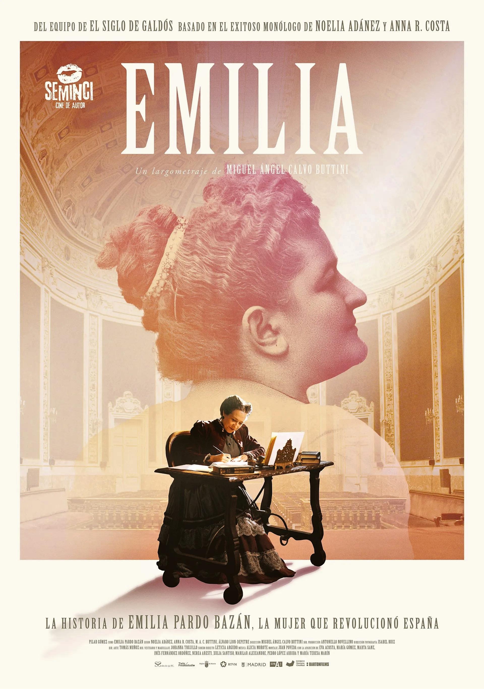 Mega Sized Movie Poster Image for Emilia 