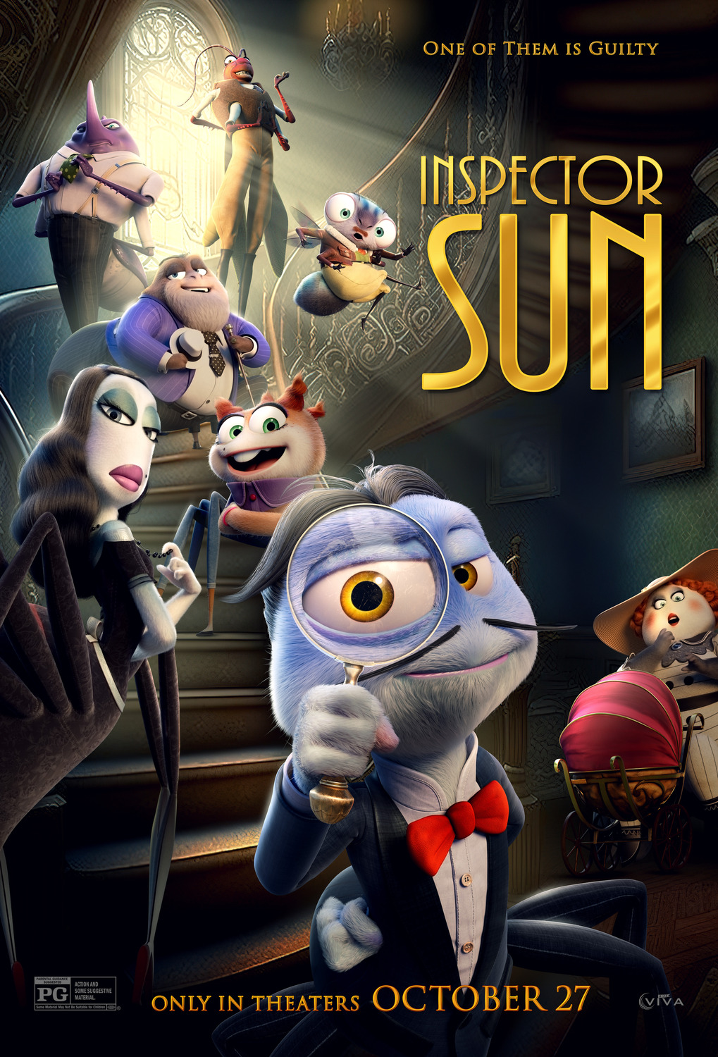 Extra Large Movie Poster Image for Inspector Sun y la maldición de la viuda negra (#2 of 3)