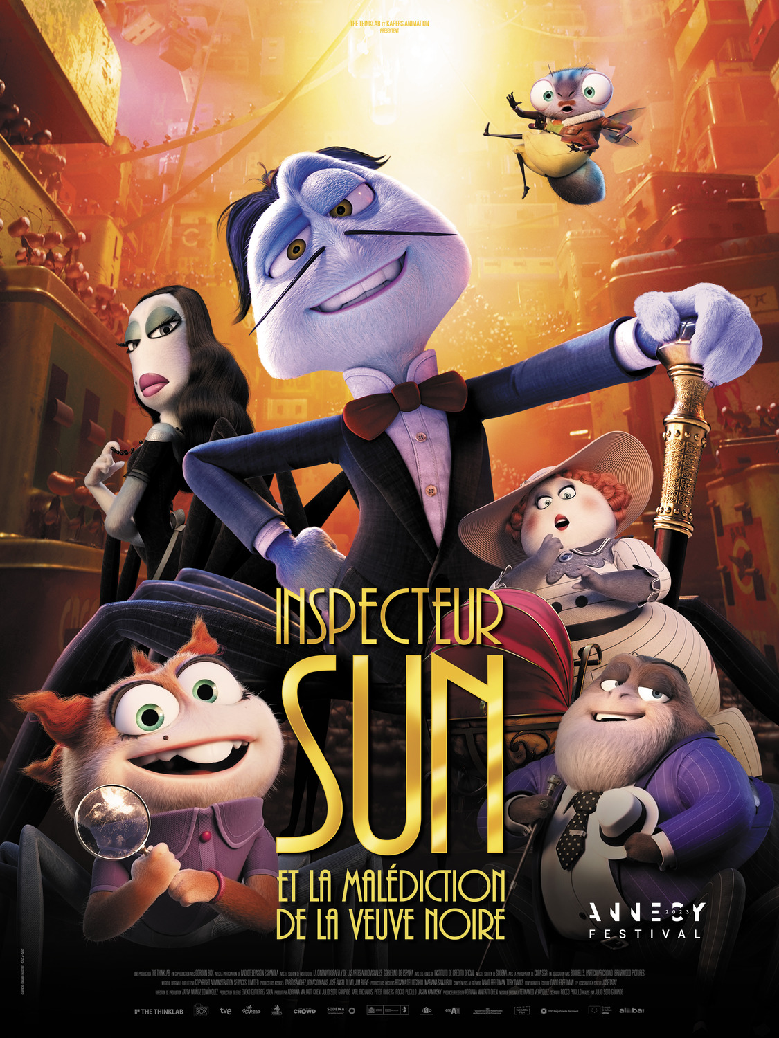 Extra Large Movie Poster Image for Inspector Sun y la maldición de la viuda negra (#3 of 3)