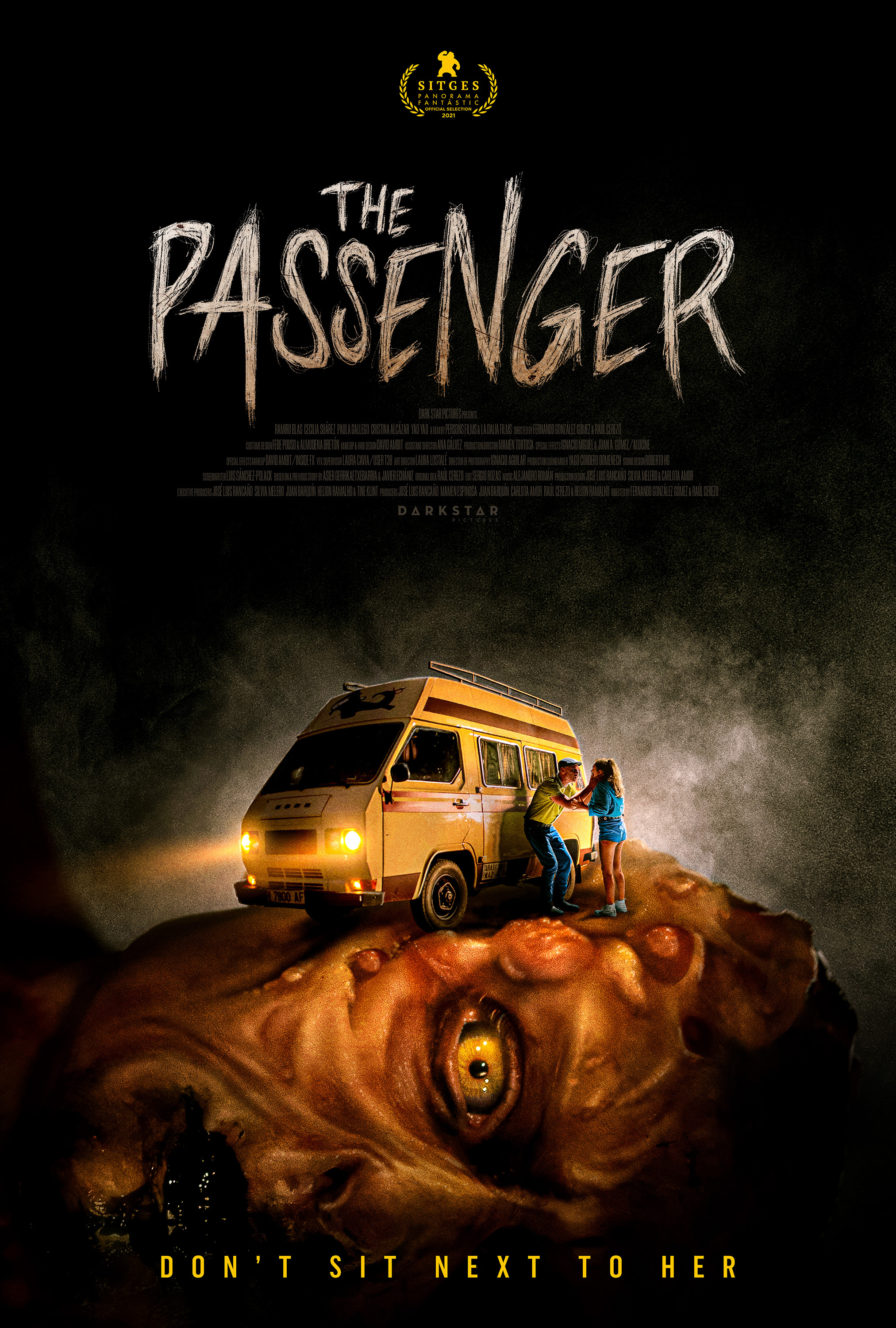 Mega Sized Movie Poster Image for La pasajera (#2 of 2)