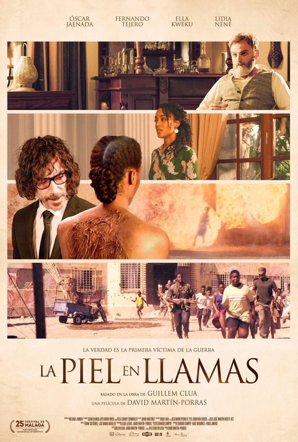 Extra Large Movie Poster Image for La piel en llamas 